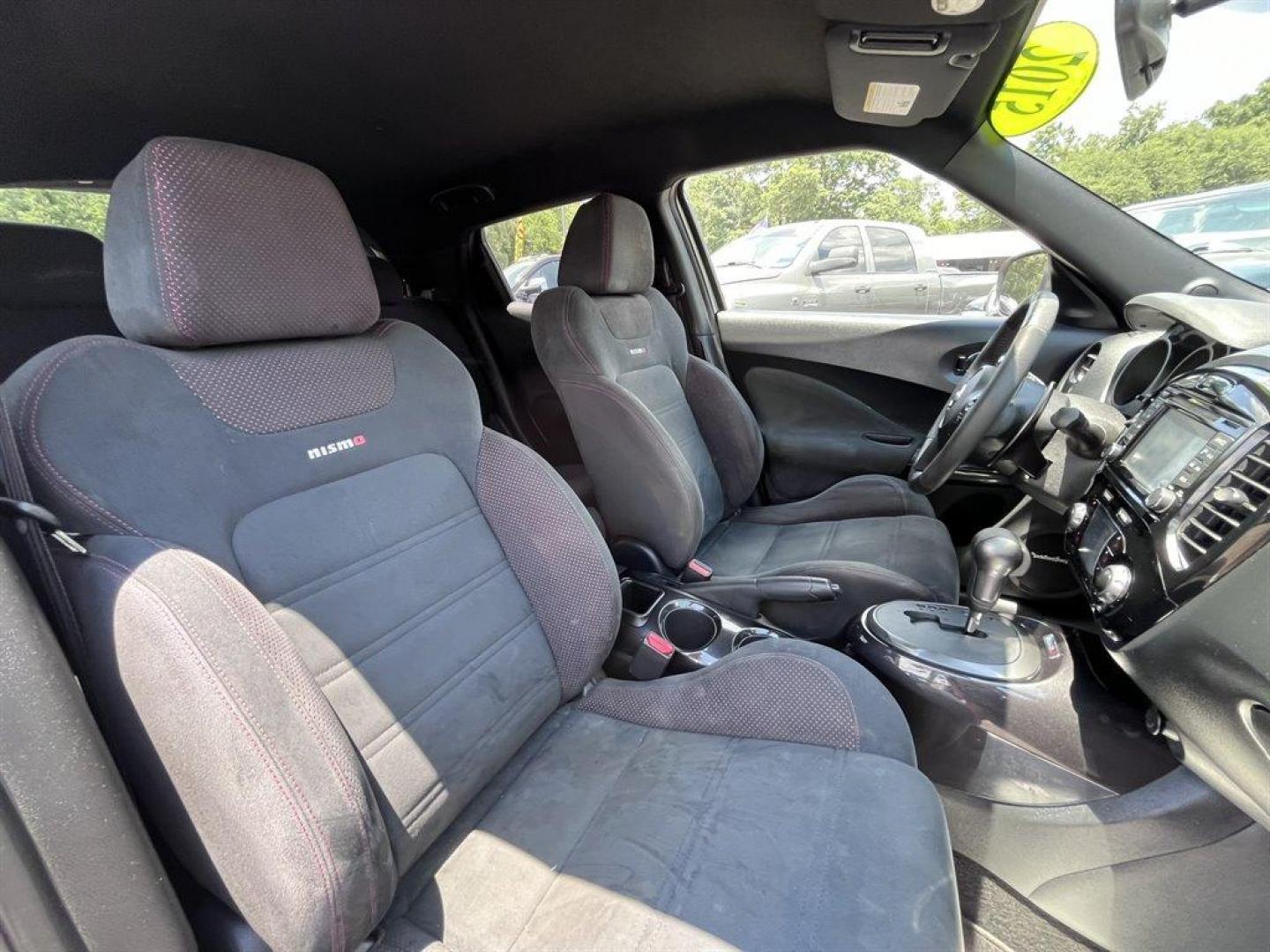 2015 Silver /Black Nissan Juke (JN8AF5MV4FT) with an 1.6l I-4 DI Dohc T/C 1.6l engine, Automatic transmission, located at 745 East Steele Rd., West Columbia, SC, 29170, (803) 755-9148, 33.927212, -81.148483 - Special Internet Price! 2015 Nissan Juke Nismo with Bluetooth, AM/FM radio, Cruise control, Backup camera with satellite view, Navigation, Manual air conditioning, Push to start, Keyless entry, Black cloth interior, Powered windows, Powered door locks, Plus more! - Photo#25