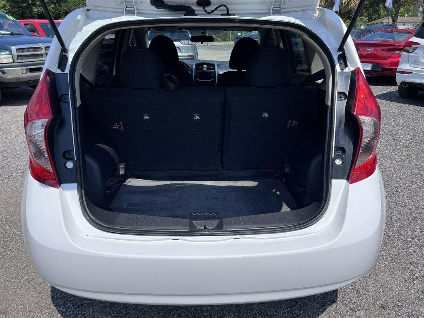 2015 White /Black Nissan Versa Note (3N1CE2CP6FL) with an 1.6l I-4 Smpi Dohc Cvtcs engine, Automatic transmission, located at 745 East Steele Rd., West Columbia, SC, 29170, (803) 755-9148, 33.927212, -81.148483 - Special Internet Price! 2015 Nissan Versa Note with AM/FM radio, Cruise control, Cloth interior, Hatchback, Powered windows, Powered doors, Plus more! - Photo#25