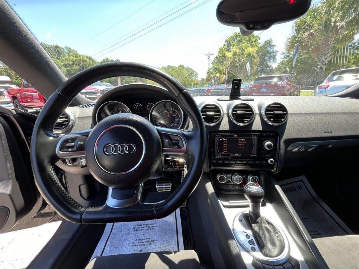 2013 Black /Black Audi TT (TRUBFAFK9D1) with an 2.0l I-4 DI Dohc T/C 2.0l engine, Automatic transmission, located at 745 East Steele Rd., West Columbia, SC, 29170, (803) 755-9148, 33.927212, -81.148483 - Special Internet Price! 2013 Audi TT Premium Plus with AM/FM radio, Navigation, Cruise control, Powered front seats, Rear bench seats, Keyless entry, Air conditioning, Powered windows, Powered door locks, Plus more! - Photo#5