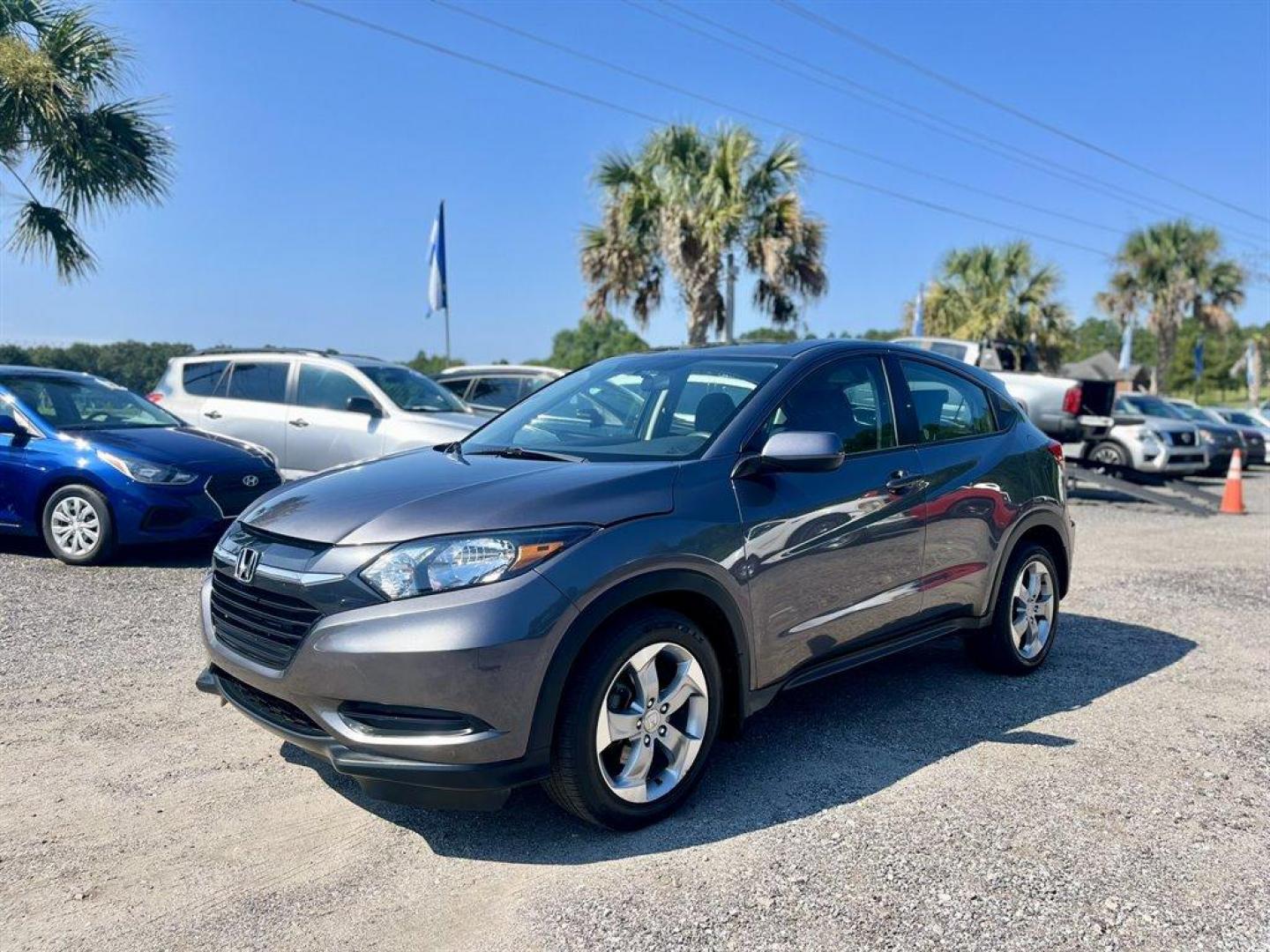 2018 Grey /Grey Honda HR-V (3CZRU6H30JG) with an 1.8l I-4 MPI Sohc 1.8l engine, Automatic transmission, located at 745 East Steele Rd., West Columbia, SC, 29170, (803) 755-9148, 33.927212, -81.148483 - 2018 HONDA HR-V - HAS BACK UP CAMERA, HANDS FREE CALLING, CLOTH INTERIOR PLUS MORE - Photo#0