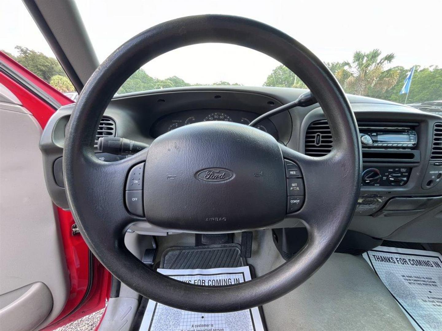 1997 Red /Tan Ford F150 (1FTDF17W0VN) with an 4.6l V8 EFI Sohc 4.6l engine, Automatic transmission, located at 745 East Steele Rd., West Columbia, SC, 29170, (803) 755-9148, 33.927212, -81.148483 - Photo#6