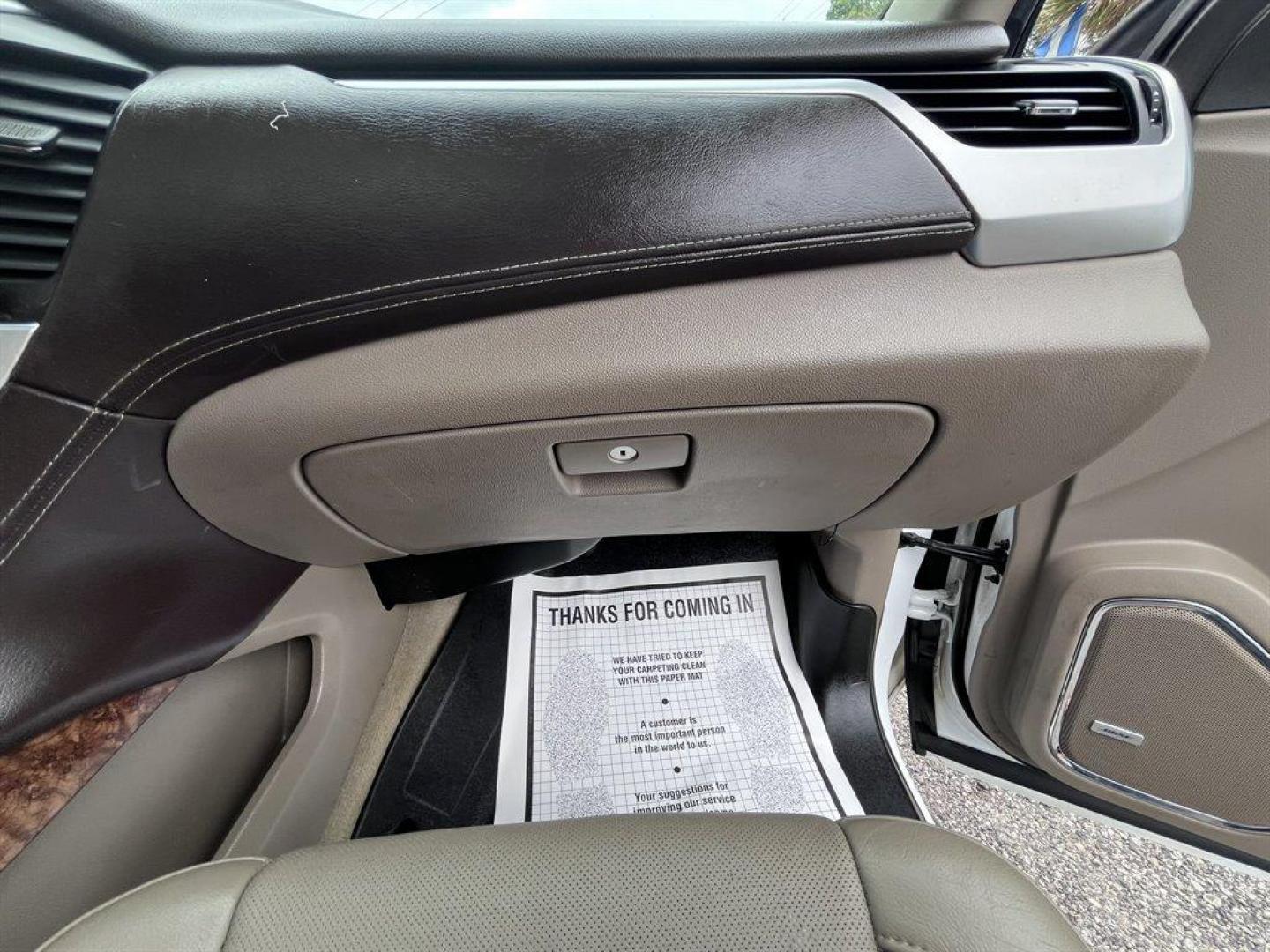 2015 White /Taupe Chevrolet Suburban (1GNSKKKC2FR) with an 5.3l V8 DI VVT Flex 5.3l engine, Automatic transmission, located at 745 East Steele Rd., West Columbia, SC, 29170, (803) 755-9148, 33.927212, -81.148483 - Special Internet Price! 2015 Chevrolet Suburban 1500 LTZ with Bluetooth, Backup camera, Other Apps, Cruise control, Sunroof, Leather interior, Powered driver seat, 3rd row seating, Dual rear entertainment, Powered liftgate, Powered windows, Powered door locks, Plus more! - Photo#34