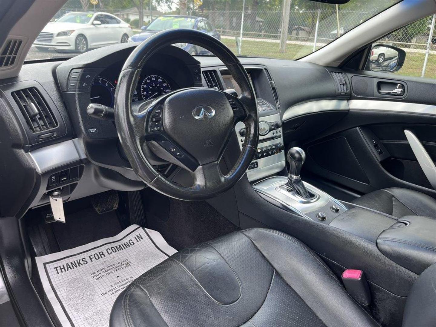 2014 Grey /Black Infiniti Q60 (JN1CV6EK4EM) with an 3.7l V6 SFI Dohc 3.7l engine, Automatic transmission, located at 745 East Steele Rd., West Columbia, SC, 29170, (803) 755-9148, 33.927212, -81.148483 - Special Internet Price! 2014 Infiniti Q60 with AM/FM radio, Cruise control, Push to start, Keyless entry, Backup camera, Leather interior, Heated front seats, Powered front seats, Powered windows, Powered door locks, Plus more! - Photo#8