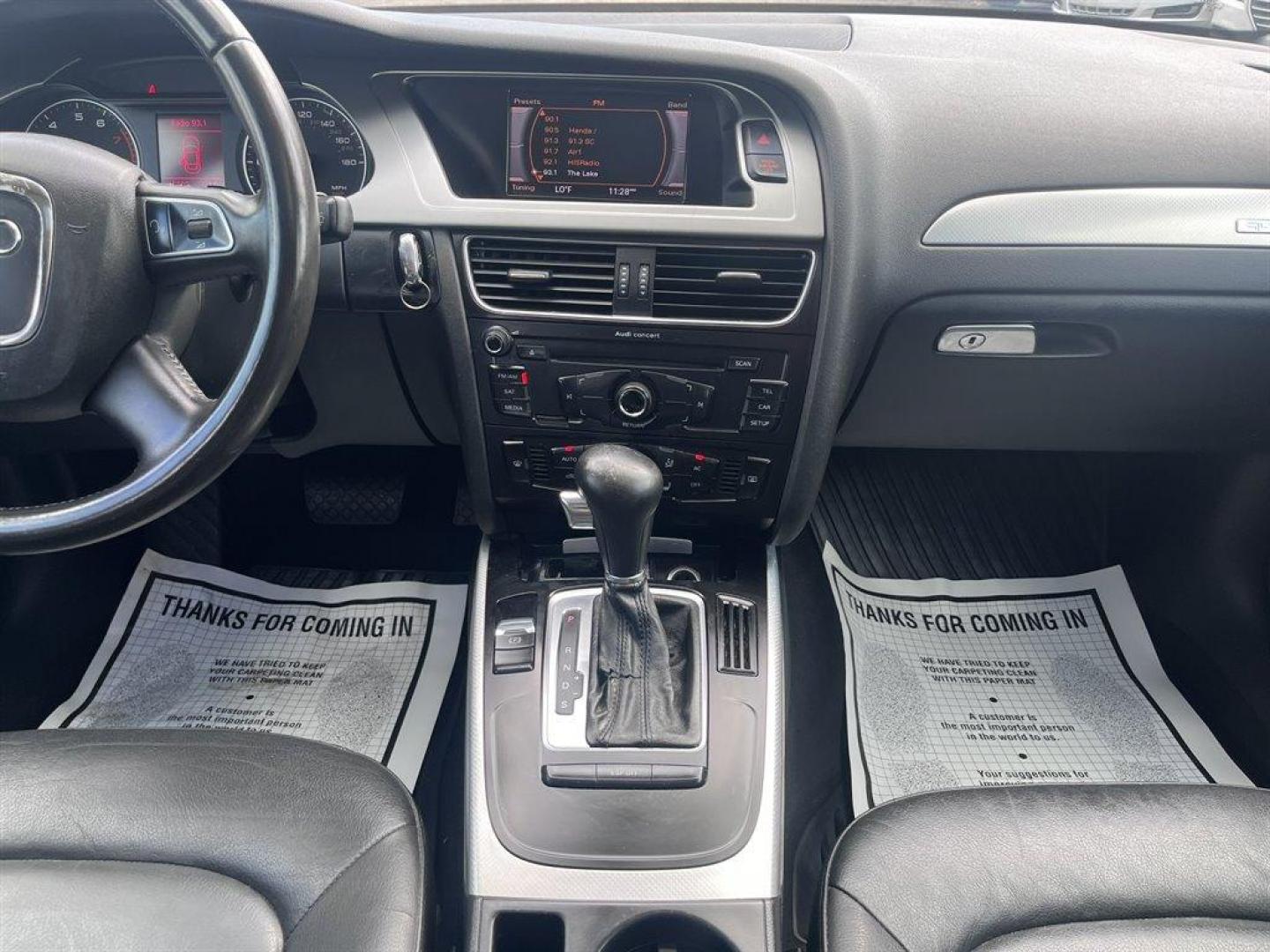 2010 Silver /Black Audi A4 (WAUBFAFL3AN) with an 2.0l I-4 FSI Dohc T/C 2.0 engine, Automatic transmission, located at 745 East Steele Rd., West Columbia, SC, 29170, (803) 755-9148, 33.927212, -81.148483 - Special Internet Price! 2010 Audi A4 Premium with AM/FM radio, Cruise control, Sunroof, Manual air conditioning, Keyless entry, Leather interior, Powered front seats, Powered windows, Powered door locks, Plus more! - Photo#13