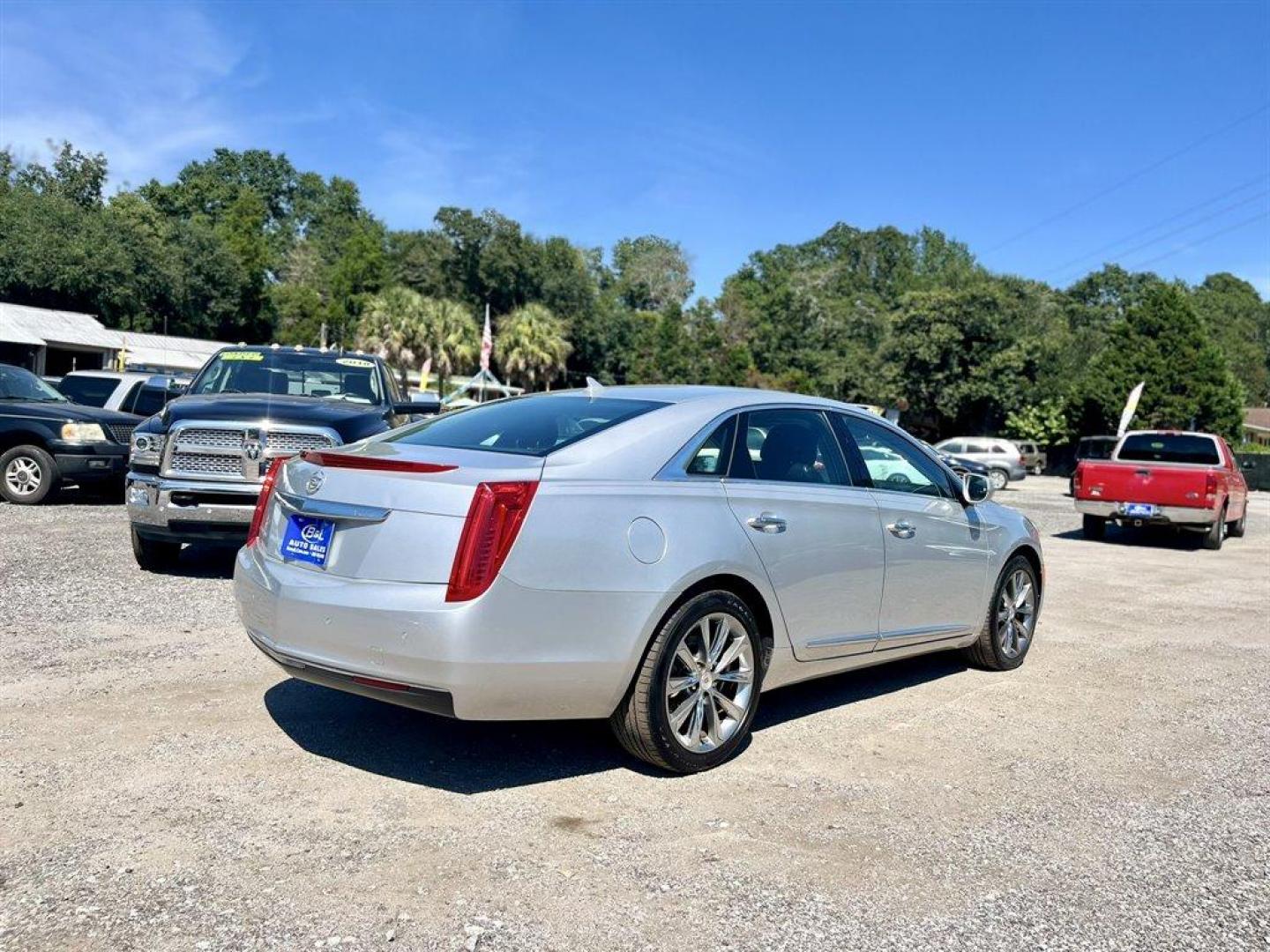 2013 Silver /Black Cadillac XTS (2G61N5S3XD9) with an 3.6l V6 DI Dohc 3.6l engine, Automatic transmission, located at 745 East Steele Rd., West Columbia, SC, 29170, (803) 755-9148, 33.927212, -81.148483 - Special Internet Price! 2013 Cadillac XTS Luxury with AM/FM radio, Cruise control, Leather interior, Powered front seats, Push to start, Keyless entry, Powered windows, Powered door locks, Plus more! - Photo#1