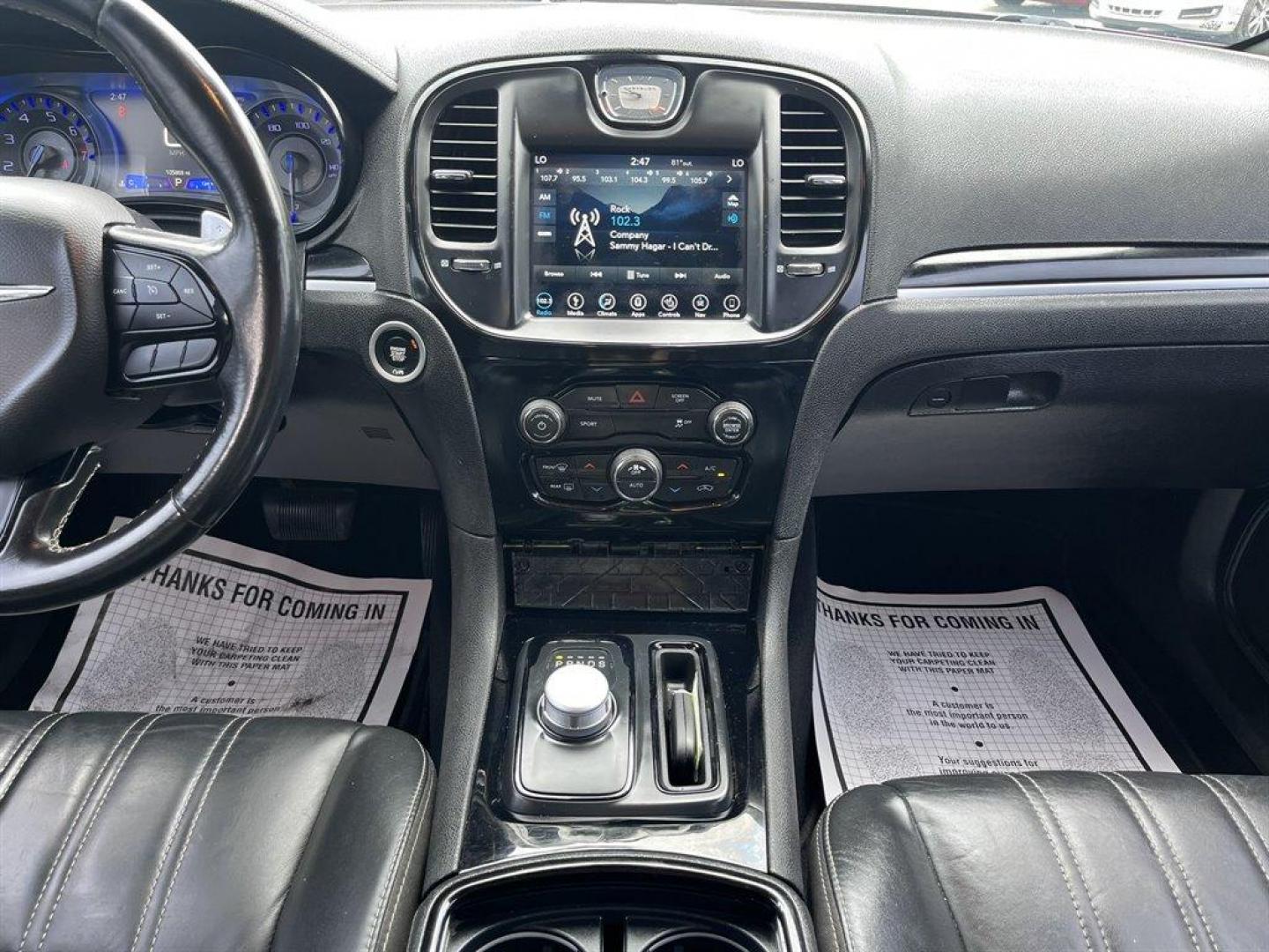 2019 Burgundy /Black Chrysler 300 (2C3CCABG3KH) with an 3.6l V6 MPI Dohc VVT Flex engine, Automatic transmission, located at 745 East Steele Rd., West Columbia, SC, 29170, (803) 755-9148, 33.927212, -81.148483 - Special Internet Price! 2019 Chrysler 300 with Bluetooth, Backup camera, Navigation, Cruise control, Push to start, Keyless entry, Leather interior, Heated front seats, Powered front seats, Powered windows, Powered door locks, Plus more! - Photo#9