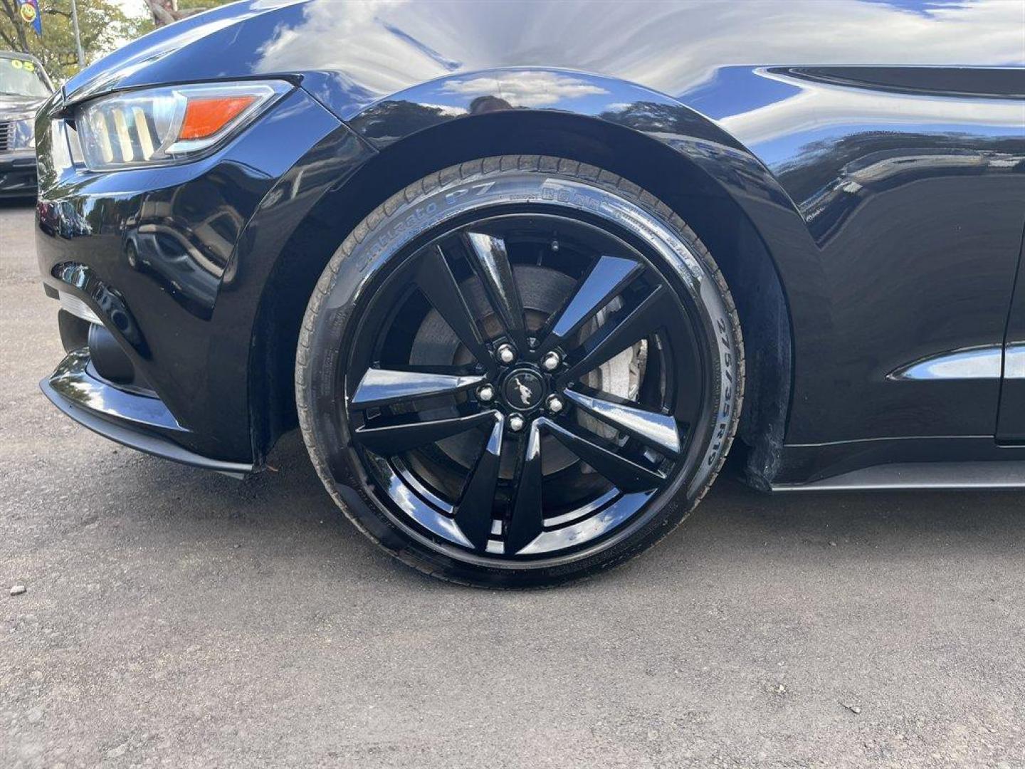 2015 Black /Black Ford Mustang (1FA6P8TH1F5) with an 2.3l I-4 DI Dohc Ecoboost engine, Manual transmission, located at 745 East Steele Rd., West Columbia, SC, 29170, (803) 755-9148, 33.927212, -81.148483 - Special Internet Price! 2015 Ford Mustang With AM/FM Stereo, 2 LCD Monitors In The Front, Manual Air Conditioning, Remote Keyless Entry, Front Bucket Seats, Leather Interior, Manual Transmission, Powered Windows, Powered Door Locks, Plus More! - Photo#33