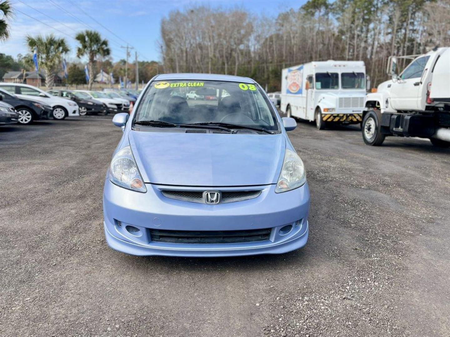 2008 Blue /Black Honda Fit (JHMGD38468S) with an 1.5l I-4 MPI Sohc Vtec 1. engine, Automatic transmission, located at 745 East Steele Rd., West Columbia, SC, 29170, (803) 755-9148, 33.927212, -81.148483 - Special Internet Price! 2008 Honda Fit with AM/FM radio, Manual air conditioning, Cloth interior, Powered windows, Powered door locks, Plus more! - Photo#5