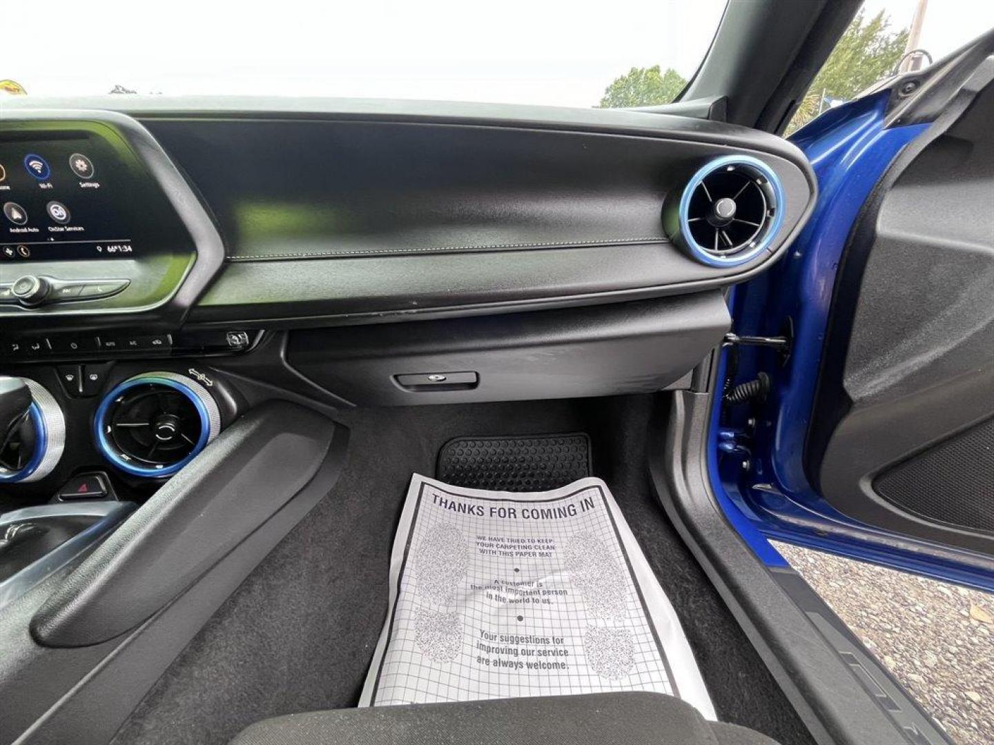 2020 Blue /Black Chevrolet Camaro (1G1FB1RS2L0) with an 3.6l V6 DI Dohc 3.6l engine, Automatic transmission, located at 745 East Steele Rd., West Columbia, SC, 29170, (803) 755-9148, 33.927212, -81.148483 - Special Internet Price! 2020 Chevrolet Camaro with Bluetooth, Backup camera, Cruise control, Keyless entry, Push to start, Cloth interior, Automatic air conditioning, Powered front seats, Powered windows, Powered door locks, Plus more! - Photo#29