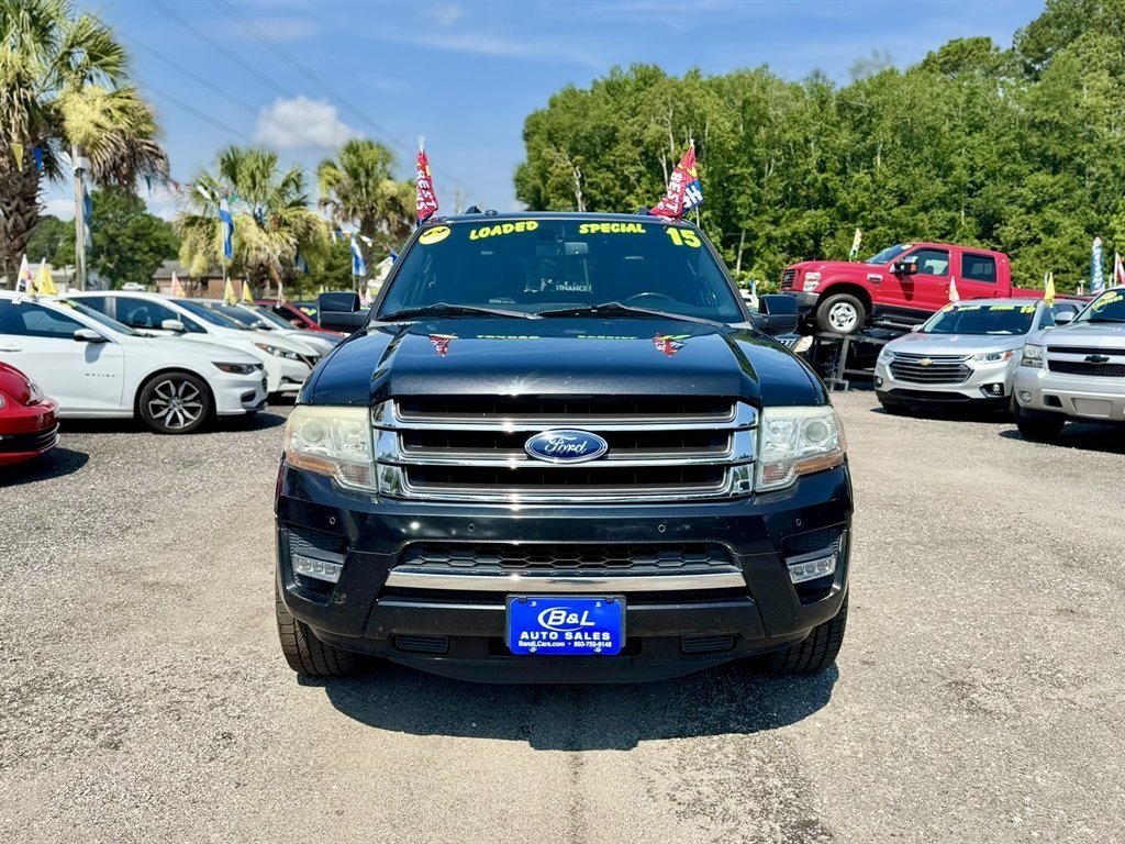 2015 Black /Black Ford Expedition EL (1FMJK1KT0FE) with an 3.5l V6 DI T/C Ecoboost 3 engine, Automatic transmission, located at 745 East Steele Rd., West Columbia, SC, 29170, (803) 755-9148, 33.927212, -81.148483- Photo#1