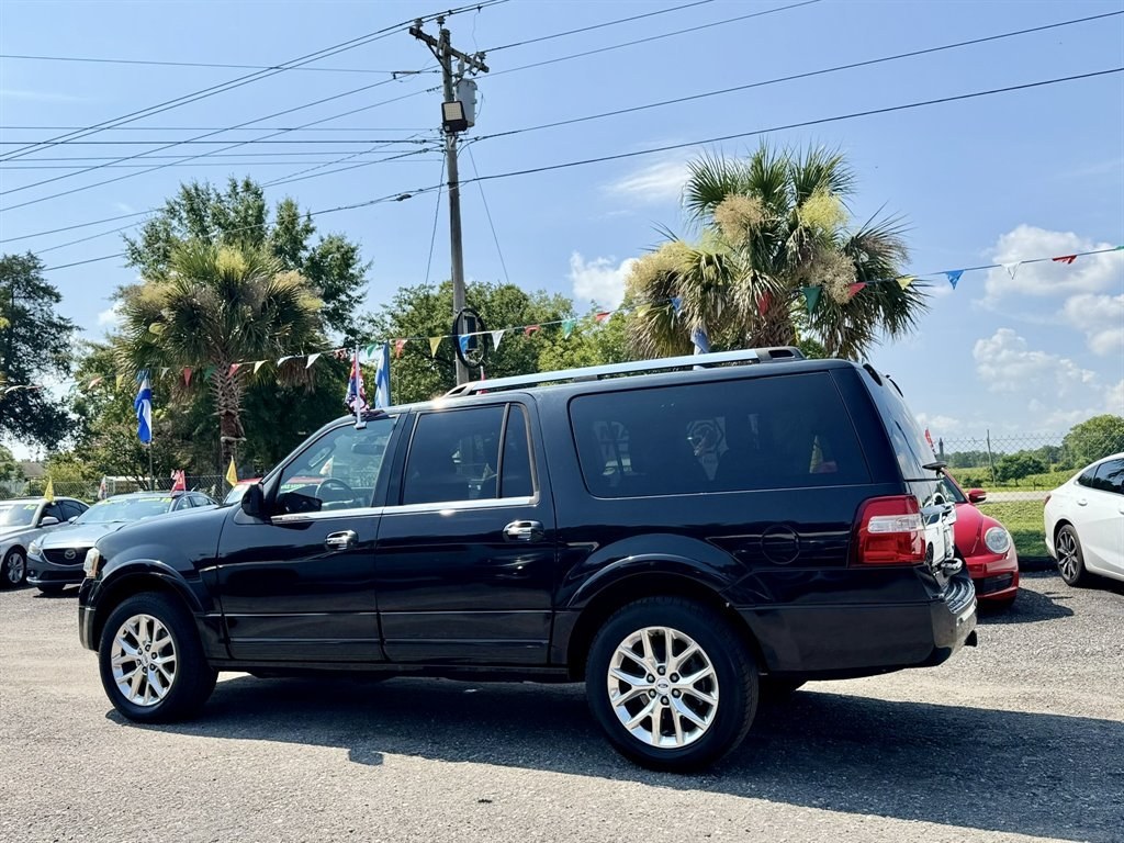 2015 Black /Black Ford Expedition EL (1FMJK1KT0FE) with an 3.5l V6 DI T/C Ecoboost 3 engine, Automatic transmission, located at 745 East Steele Rd., West Columbia, SC, 29170, (803) 755-9148, 33.927212, -81.148483- Photo#5