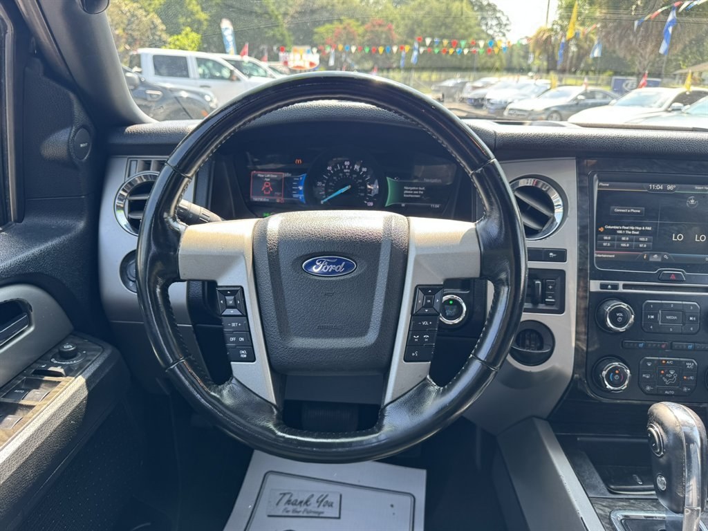 2015 Black /Black Ford Expedition EL (1FMJK1KT0FE) with an 3.5l V6 DI T/C Ecoboost 3 engine, Automatic transmission, located at 745 East Steele Rd., West Columbia, SC, 29170, (803) 755-9148, 33.927212, -81.148483- Photo#7