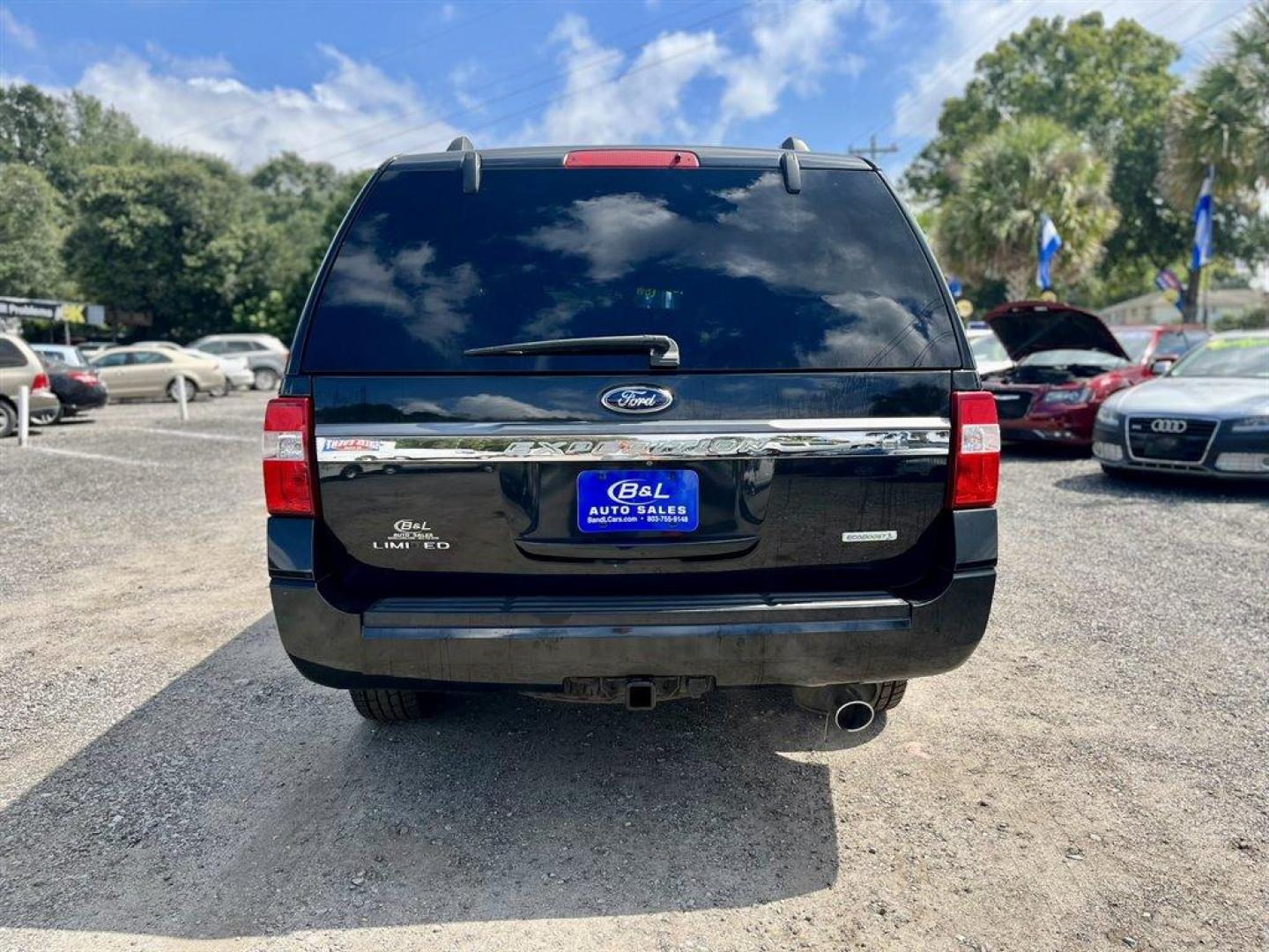 2015 Black /Black Ford Expedition EL (1FMJK1KT0FE) with an 3.5l V6 DI T/C Ecoboost 3 engine, Automatic transmission, located at 745 East Steele Rd., West Columbia, SC, 29170, (803) 755-9148, 33.927212, -81.148483 - Special Internet Price! 2015 Ford Expedition EL with AM/FM radio, Cruise control, Sunroof, Navigation, Push to start, Keyless entry, Powered front seats, 3rd row seating, Powered liftgate, Powered 3rd row, Powered windows, Powered door locks, Plus more! - Photo#3