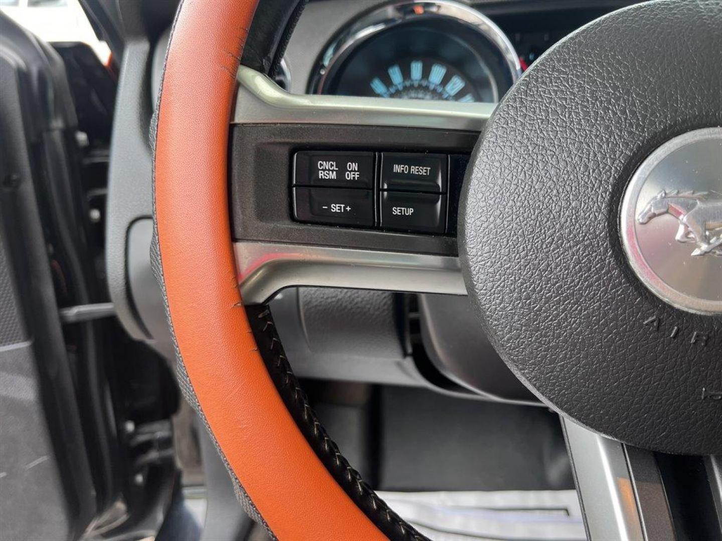 2013 Orange /Black Ford Mustang (1ZVBP8FF6D5) with an 5.0l V8 SFI 5.0l engine, Automatic transmission, located at 745 East Steele Rd., West Columbia, SC, 29170, (803) 755-9148, 33.927212, -81.148483 - Special Internet Price! 2013 Ford Mustang with AM/FM radio, Cruise control, Manual air conditioning, Aftermarket front bucket seats, Powered windows, Powered door locks, Plus more! - Photo#11