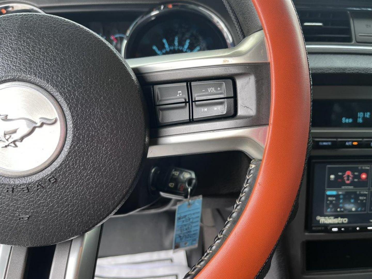 2013 Orange /Black Ford Mustang (1ZVBP8FF6D5) with an 5.0l V8 SFI 5.0l engine, Automatic transmission, located at 745 East Steele Rd., West Columbia, SC, 29170, (803) 755-9148, 33.927212, -81.148483 - Special Internet Price! 2013 Ford Mustang with AM/FM radio, Cruise control, Manual air conditioning, Aftermarket front bucket seats, Powered windows, Powered door locks, Plus more! - Photo#12