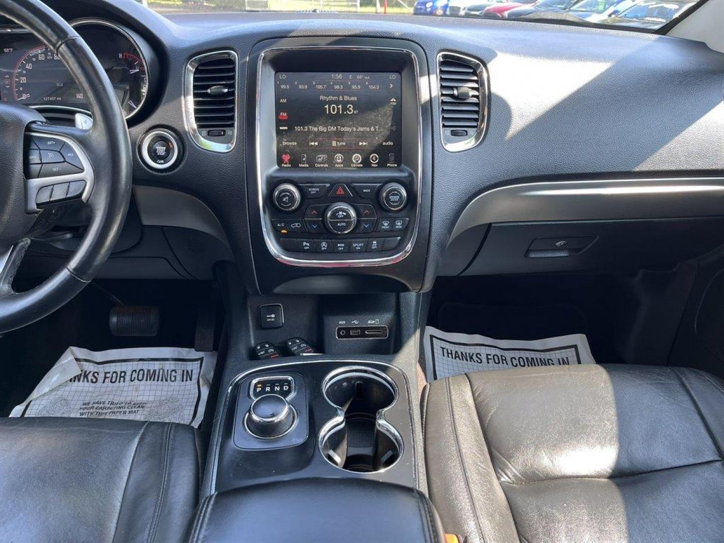 2017 Black /Black Dodge Durango (1C4RDJDG1HC) with an 3.6l V6 MPI Dohc 3.6l engine, Automatic transmission, located at 745 East Steele Rd., West Columbia, SC, 29170, (803) 755-9148, 33.927212, -81.148483 - Special Internet Price! 2017 Dodge Durango with Bluetooth, AM/FM radio, Backup camera, Navigation, Cruise control, Third row seating, Leather interior, Sunroof, Push to start, Keyless entry, Powered liftgate, Powered windows, Powered door locks, Plus more! - Photo#14