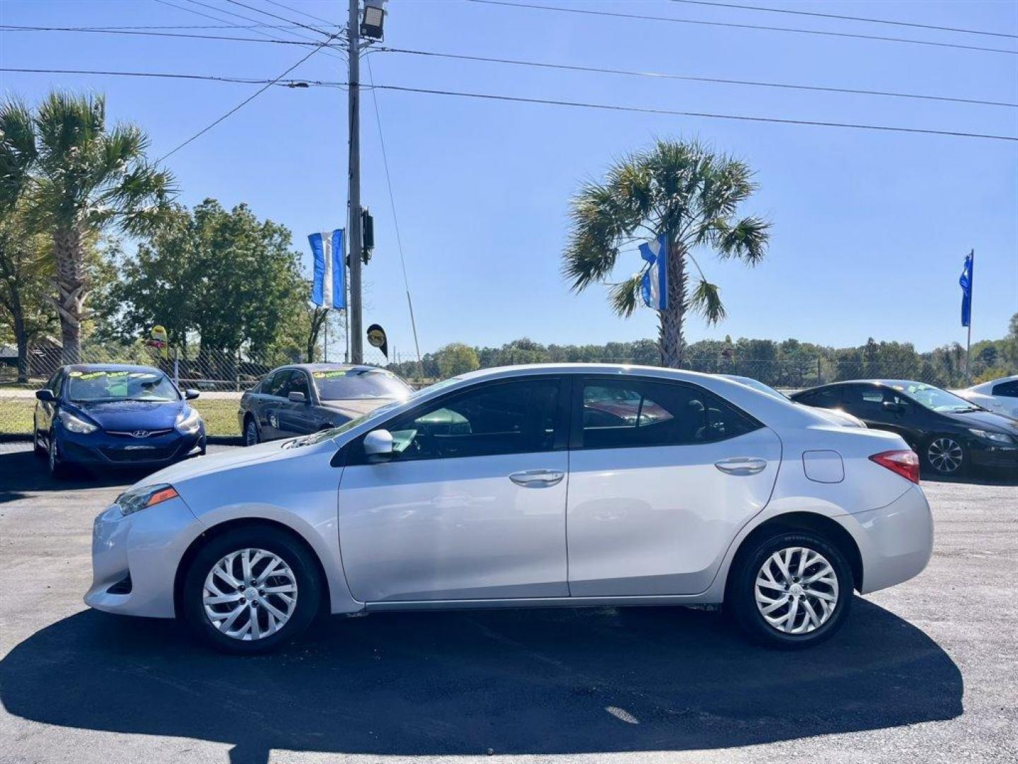 2019 Silver /Grey Toyota Corolla (5YFBURHE7KP) with an 1.8l I-4 EFI Dohc 1.8l engine, Automatic transmission, located at 745 East Steele Rd., West Columbia, SC, 29170, (803) 755-9148, 33.927212, -81.148483 - Special Internet Price! 2019 Toyota Corolla with AM/FM CD player, Bluetooth, 1 LCD Monitor In The Front, Backup Camera, Automatic Air Conditioning, Remote Keyless Entry, Cruise Control, 60-40 Folding Bench Rear Seat, Fabric Seats, Powered Windows, Powered Door Locks, Plus More! - Photo#1