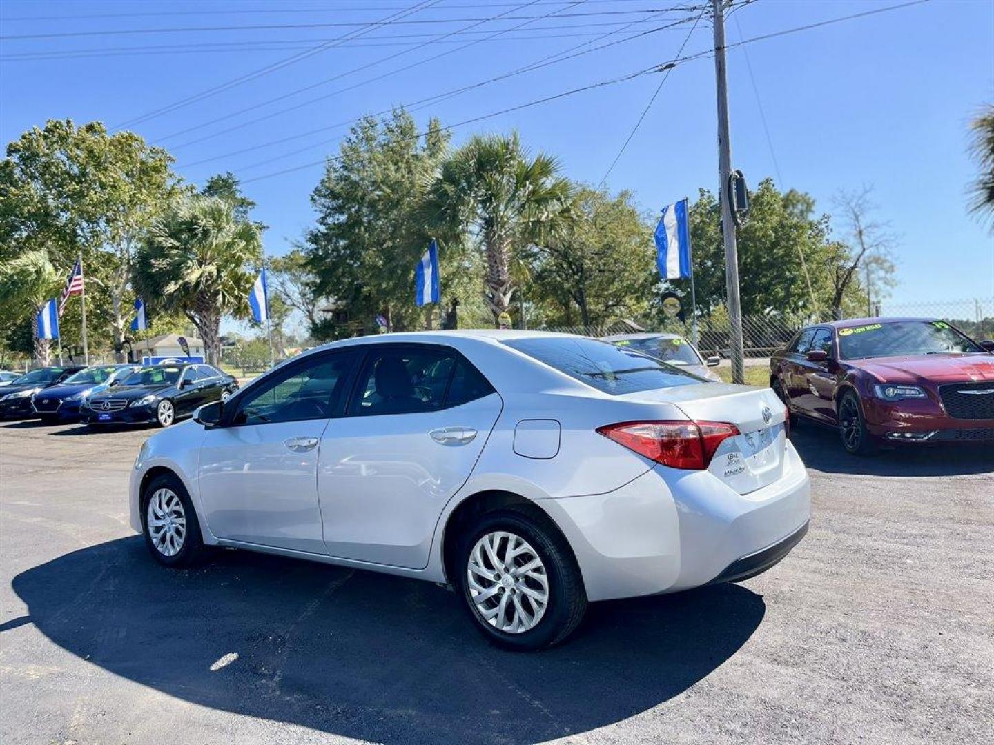 2019 Silver /Grey Toyota Corolla (5YFBURHE7KP) with an 1.8l I-4 EFI Dohc 1.8l engine, Automatic transmission, located at 745 East Steele Rd., West Columbia, SC, 29170, (803) 755-9148, 33.927212, -81.148483 - Special Internet Price! 2019 Toyota Corolla with AM/FM CD player, Bluetooth, 1 LCD Monitor In The Front, Backup Camera, Automatic Air Conditioning, Remote Keyless Entry, Cruise Control, 60-40 Folding Bench Rear Seat, Fabric Seats, Powered Windows, Powered Door Locks, Plus More! - Photo#2