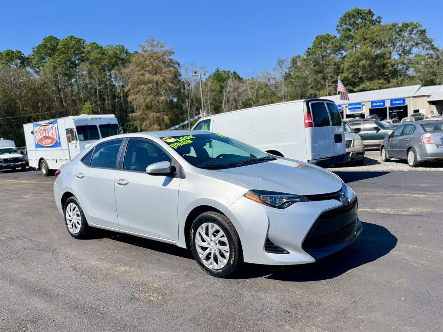 2019 Silver /Grey Toyota Corolla (5YFBURHE7KP) with an 1.8l I-4 EFI Dohc 1.8l engine, Automatic transmission, located at 745 East Steele Rd., West Columbia, SC, 29170, (803) 755-9148, 33.927212, -81.148483 - Special Internet Price! 2019 Toyota Corolla with AM/FM CD player, Bluetooth, 1 LCD Monitor In The Front, Backup Camera, Automatic Air Conditioning, Remote Keyless Entry, Cruise Control, 60-40 Folding Bench Rear Seat, Fabric Seats, Powered Windows, Powered Door Locks, Plus More! - Photo#5