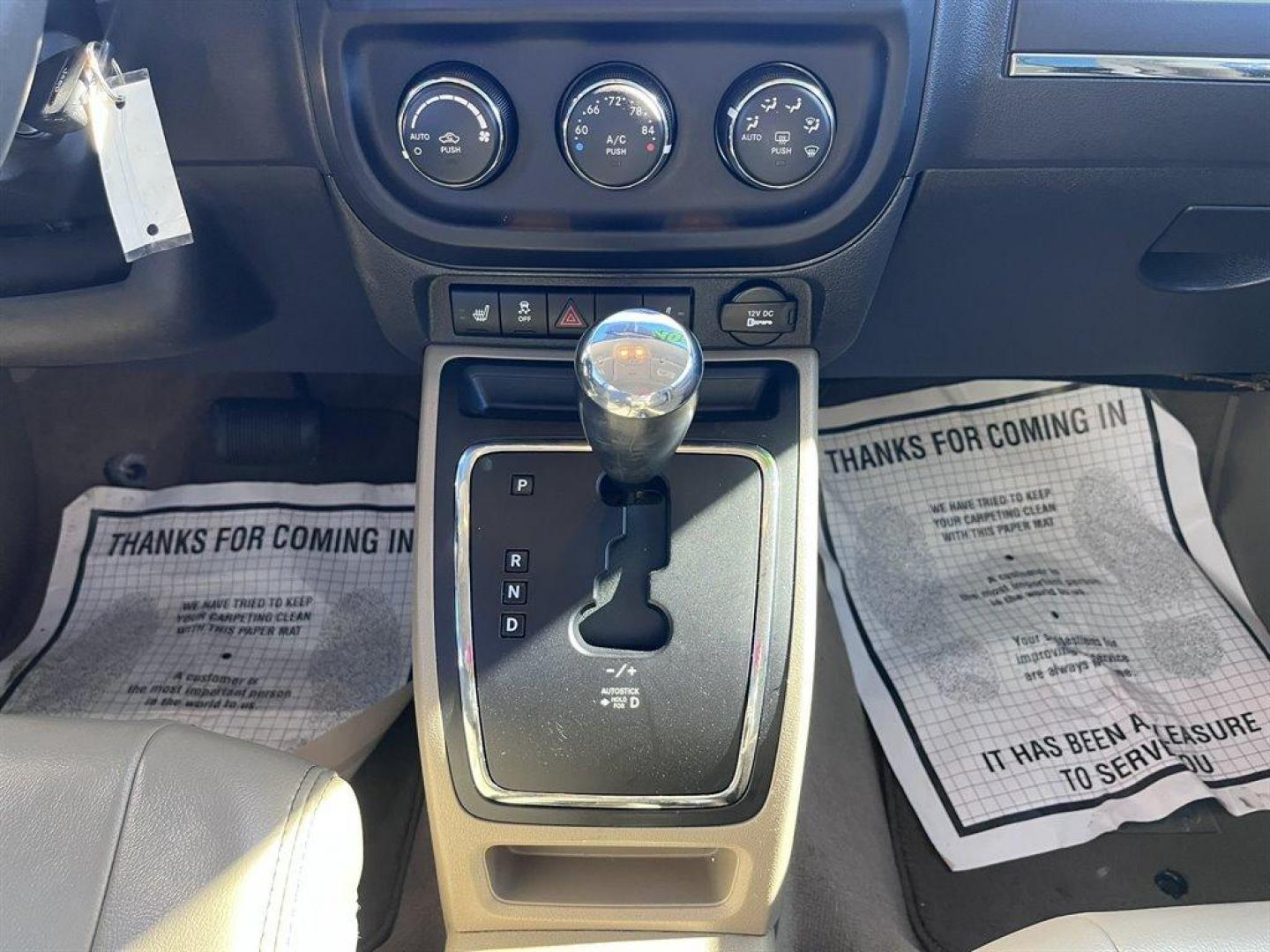 2013 White /Tan Jeep Compass (1C4NJCCB1DD) with an 2.4l I-4 SFI Dohc 2.4l engine, Automatic transmission, located at 745 East Steele Rd., West Columbia, SC, 29170, (803) 755-9148, 33.927212, -81.148483 - Special Internet Price! 2013 Jeep Compass with AM/FM radio, Cruise control, Manual air conditioning, Keyless entry, Powered driver seat, Leather interior, Powered windows, Powered door locks, Plus more! - Photo#15