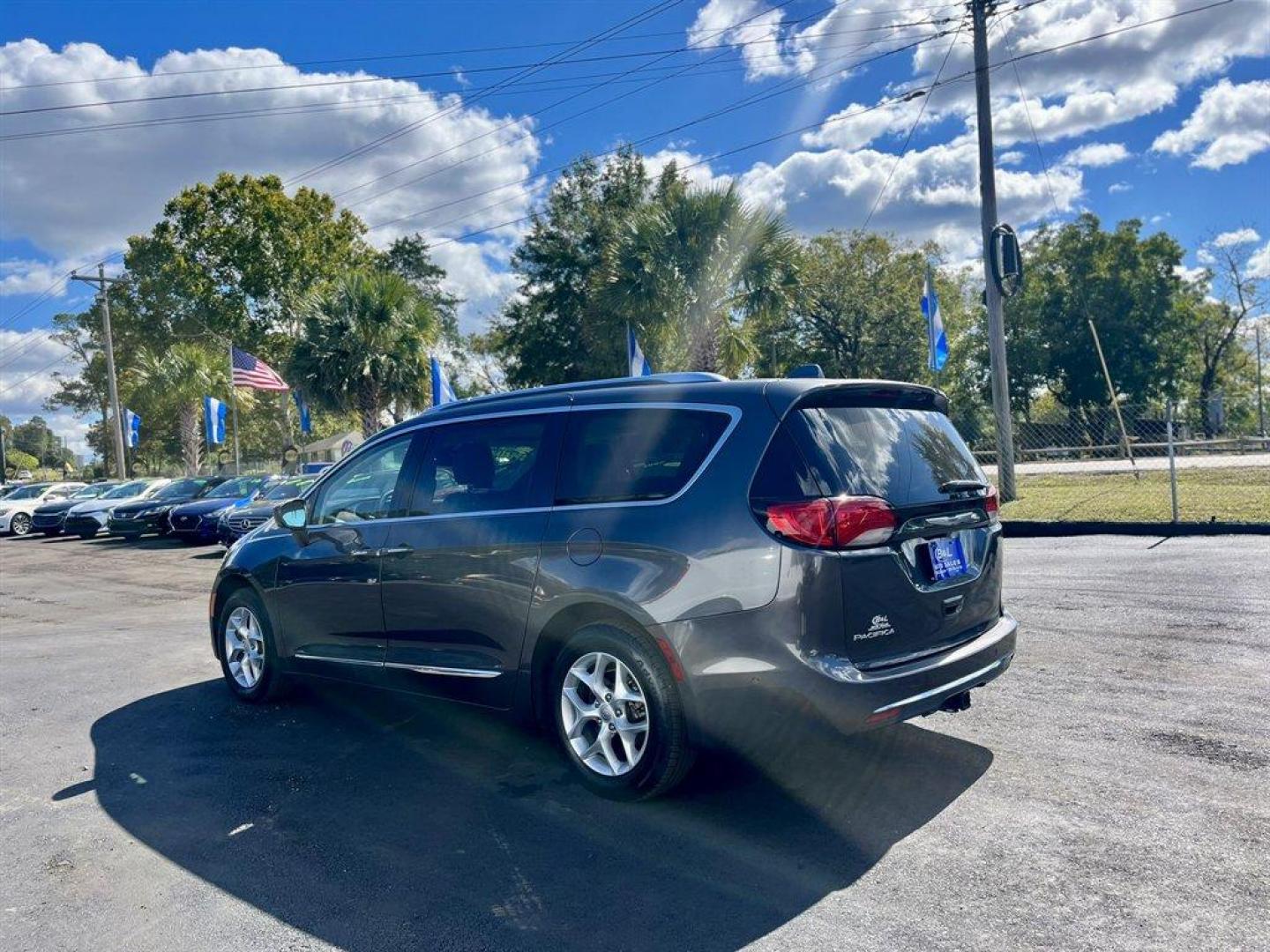 2017 Grey /Grey Chrysler Pacifica (2C4RC1EGXHR) with an 3.6l V6 MPI Dohc 3.6l engine, Automatic transmission, located at 745 East Steele Rd., West Columbia, SC, 29170, (803) 755-9148, 33.927212, -81.148483 - Special Internet Price! 2017 Chrysler Pacifica Touring L Plus with Streaming Audio, Uconnect, 2 LCD Monitors In The Front, 2 LCD Row Monitors In The Rear, Navigation, Backup Camera, Rear Entertainment System, Cruise Control, Keyless Entry, Push To Start, Bucket Folding Captain Rear Seats, Heated Fr - Photo#2