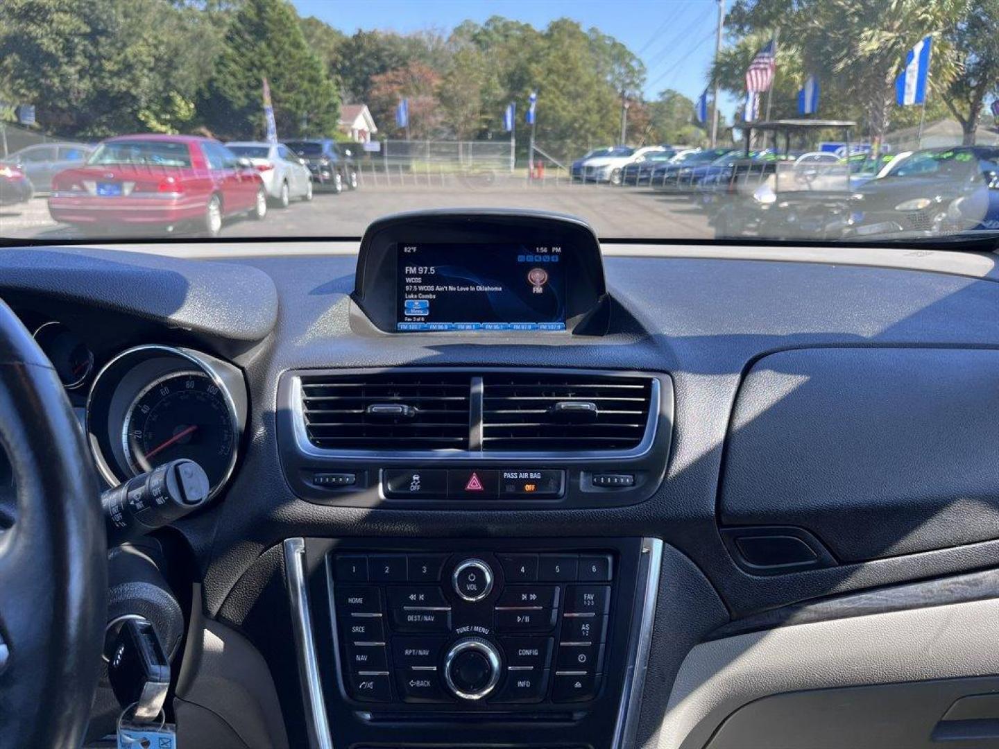 2016 White /Grey Buick Encore (KL4CJCSB5GB) with an 1.4l I-4 MFI Flex T/C HO engine, Automatic transmission, located at 745 East Steele Rd., West Columbia, SC, 29170, (803) 755-9148, 33.927212, -81.148483 - Special Internet Price! 2016 Buick Encore with AM/FM/SiriusXM stereo, Bluetooth for phone and music, Backup camera, Remote keyless entry, Memory seat, Dual-zone automatic air conditioning, Rear 60/40 split-bench, Powered windows, Powered door locks, Plus more! - Photo#13