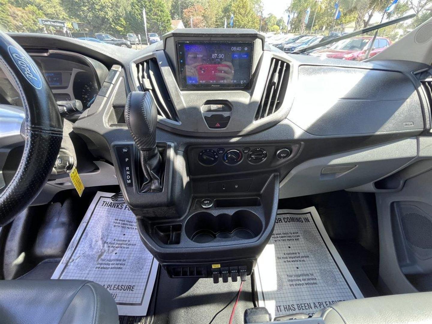 2015 White /Black Ford T250 Vans (1FTNR1YM2FK) with an 3.7l V6 Smpi TI-VCT 3.7l engine, Automatic transmission, located at 745 East Steele Rd., West Columbia, SC, 29170, (803) 755-9148, 33.927212, -81.148483 - Special Internet Price! 2015 Ford T250 Vans - Photo#12