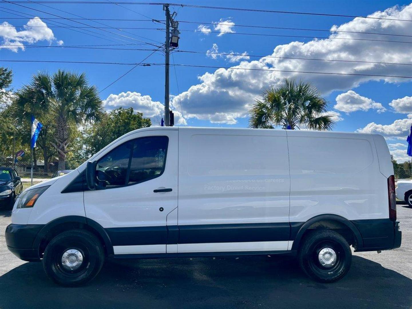 2015 White /Black Ford T250 Vans (1FTNR1YM2FK) with an 3.7l V6 Smpi TI-VCT 3.7l engine, Automatic transmission, located at 745 East Steele Rd., West Columbia, SC, 29170, (803) 755-9148, 33.927212, -81.148483 - Special Internet Price! 2015 Ford T250 Vans - Photo#1