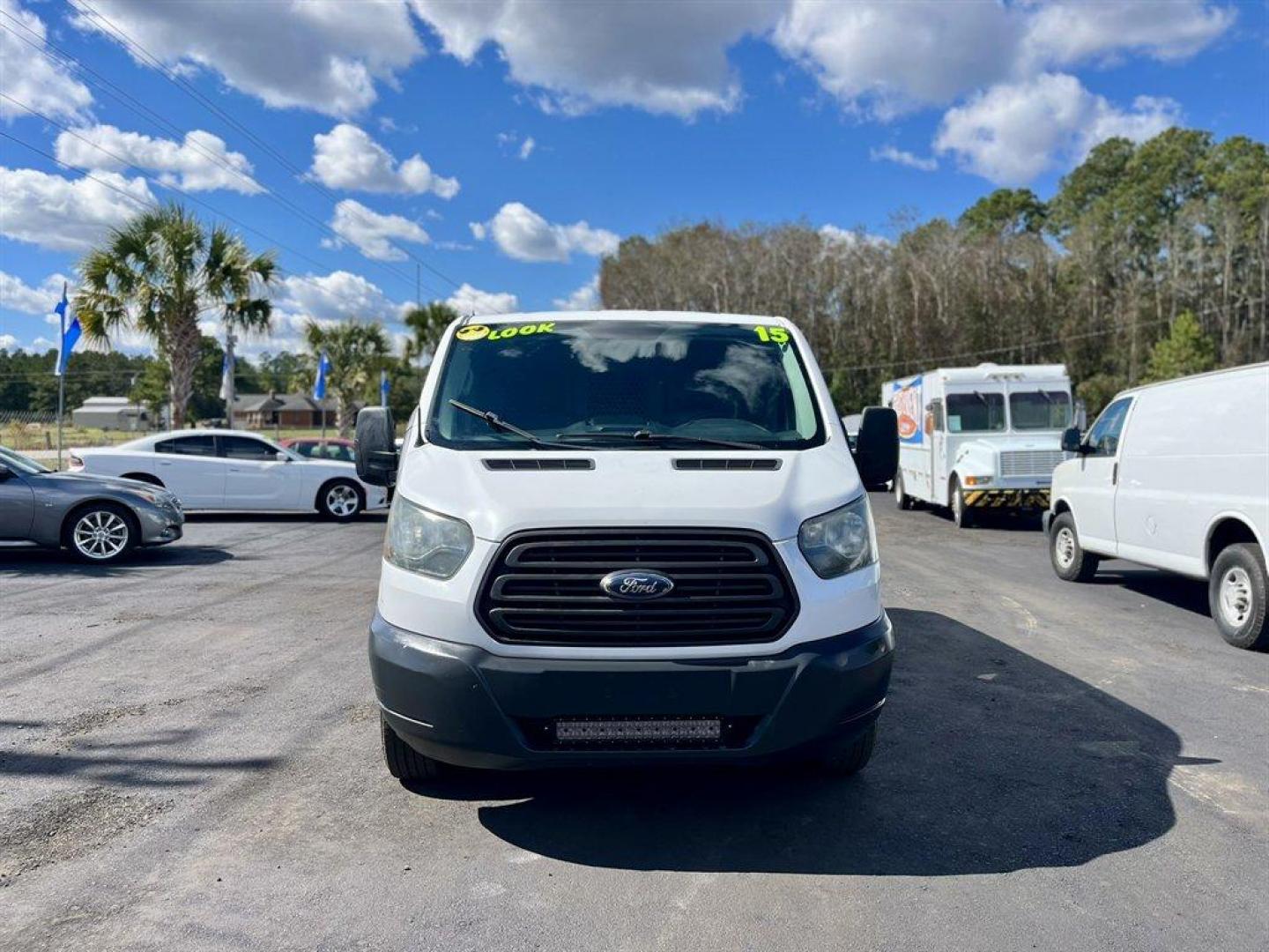 2015 White /Black Ford T250 Vans (1FTNR1YM2FK) with an 3.7l V6 Smpi TI-VCT 3.7l engine, Automatic transmission, located at 745 East Steele Rd., West Columbia, SC, 29170, (803) 755-9148, 33.927212, -81.148483 - Special Internet Price! 2015 Ford T250 Vans - Photo#7