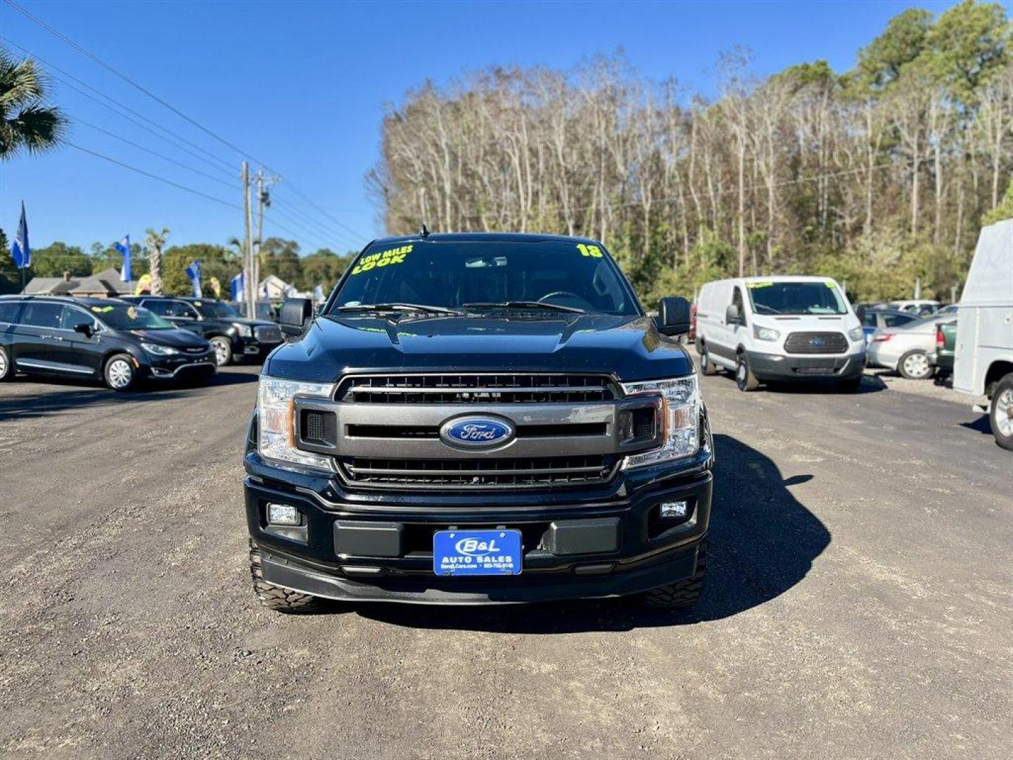 2018 Black /Black Ford F150 (1FTEW1CG7JK) with an 3.5l V6 DI T/C Ecoboost 3 engine, Automatic transmission, located at 745 East Steele Rd., West Columbia, SC, 29170, (803) 755-9148, 33.927212, -81.148483 - Special Internet Price! 2018 Ford F150 with AM/FM Stereo, 2 LCD Monitors In The Front, Navigation, Backup Camera, Manual Air Conditioning, Cruise Control, Panoramic Sunroof, Remote Keyless Entry, Cloth 40/20/40 Front Seat, 60-40 Folding Split-Bench Rear Seat, Powered Windows Powered Door Locks, Plus - Photo#5