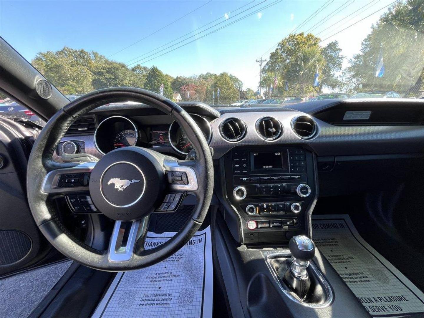 2017 Black /Black Ford Mustang (1FA6P8CF0H5) with an 5.0l V8 SFI 5.0l engine, Manual transmission, located at 745 East Steele Rd., West Columbia, SC, 29170, (803) 755-9148, 33.927212, -81.148483 - Special Internet Price! 2017 Ford Mustang With AM/FM Stereo, 2 LCD Monitors In The Front, Manual Air Conditioning, Cruise Control, Cloth Sport Bucket Seats, Remote Keyless Entry, 6-Speed Manual, Powered Windows, Powered Door Locks, Plus More! - Photo#10