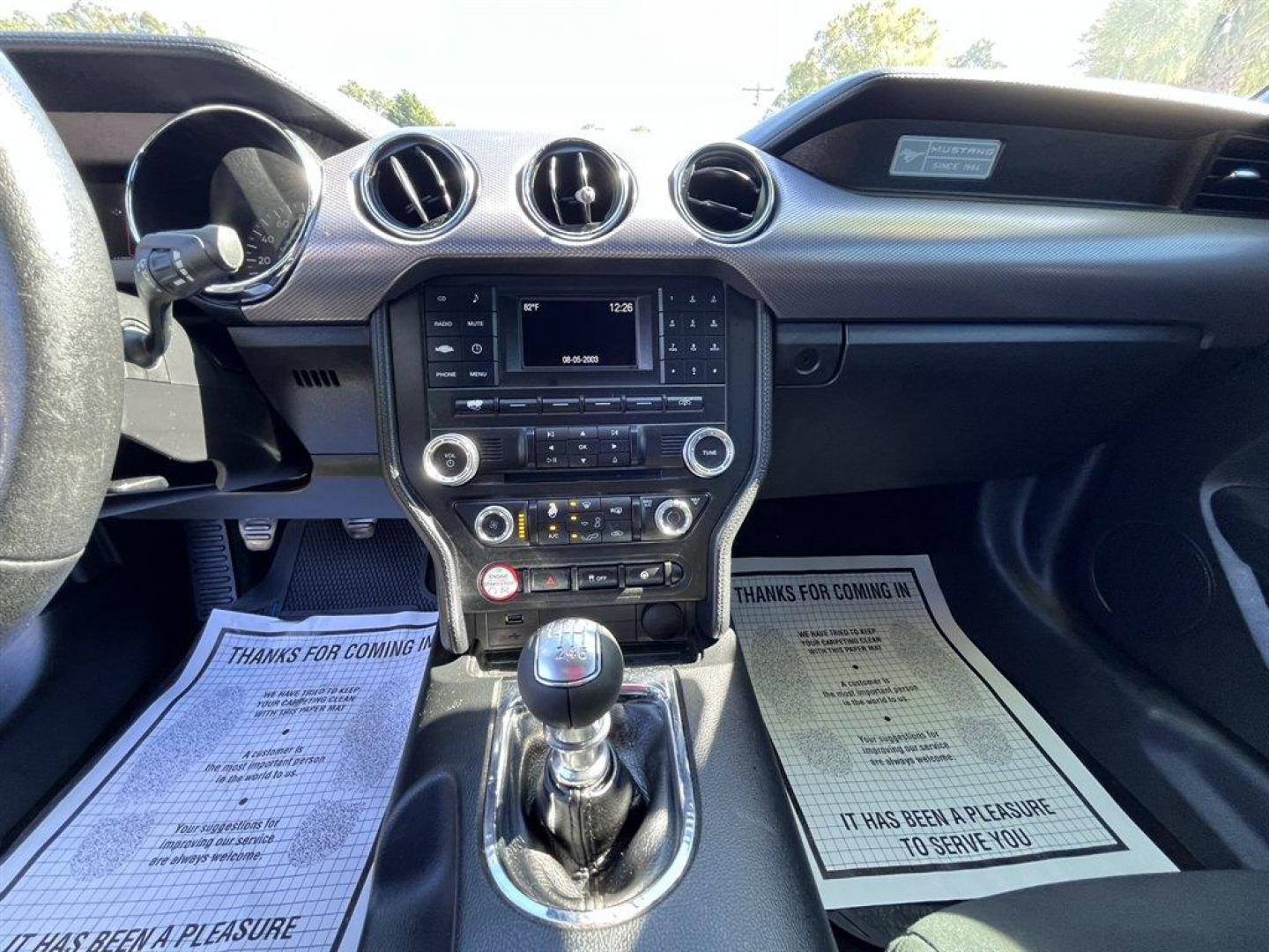 2017 Black /Black Ford Mustang (1FA6P8CF0H5) with an 5.0l V8 SFI 5.0l engine, Manual transmission, located at 745 East Steele Rd., West Columbia, SC, 29170, (803) 755-9148, 33.927212, -81.148483 - Special Internet Price! 2017 Ford Mustang With AM/FM Stereo, 2 LCD Monitors In The Front, Manual Air Conditioning, Cruise Control, Cloth Sport Bucket Seats, Remote Keyless Entry, 6-Speed Manual, Powered Windows, Powered Door Locks, Plus More! - Photo#14