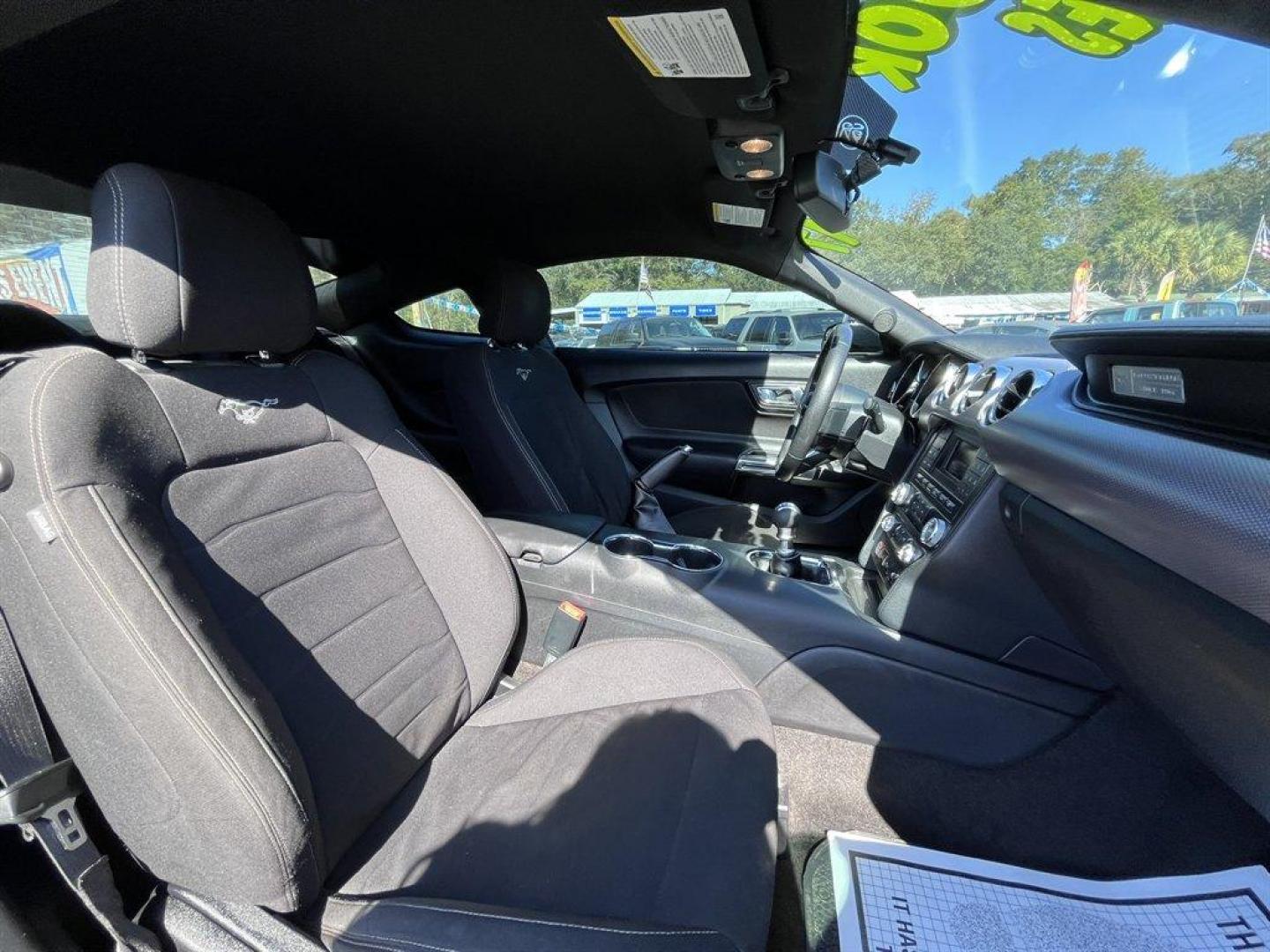 2017 Black /Black Ford Mustang (1FA6P8CF0H5) with an 5.0l V8 SFI 5.0l engine, Manual transmission, located at 745 East Steele Rd., West Columbia, SC, 29170, (803) 755-9148, 33.927212, -81.148483 - Special Internet Price! 2017 Ford Mustang With AM/FM Stereo, 2 LCD Monitors In The Front, Manual Air Conditioning, Cruise Control, Cloth Sport Bucket Seats, Remote Keyless Entry, 6-Speed Manual, Powered Windows, Powered Door Locks, Plus More! - Photo#22