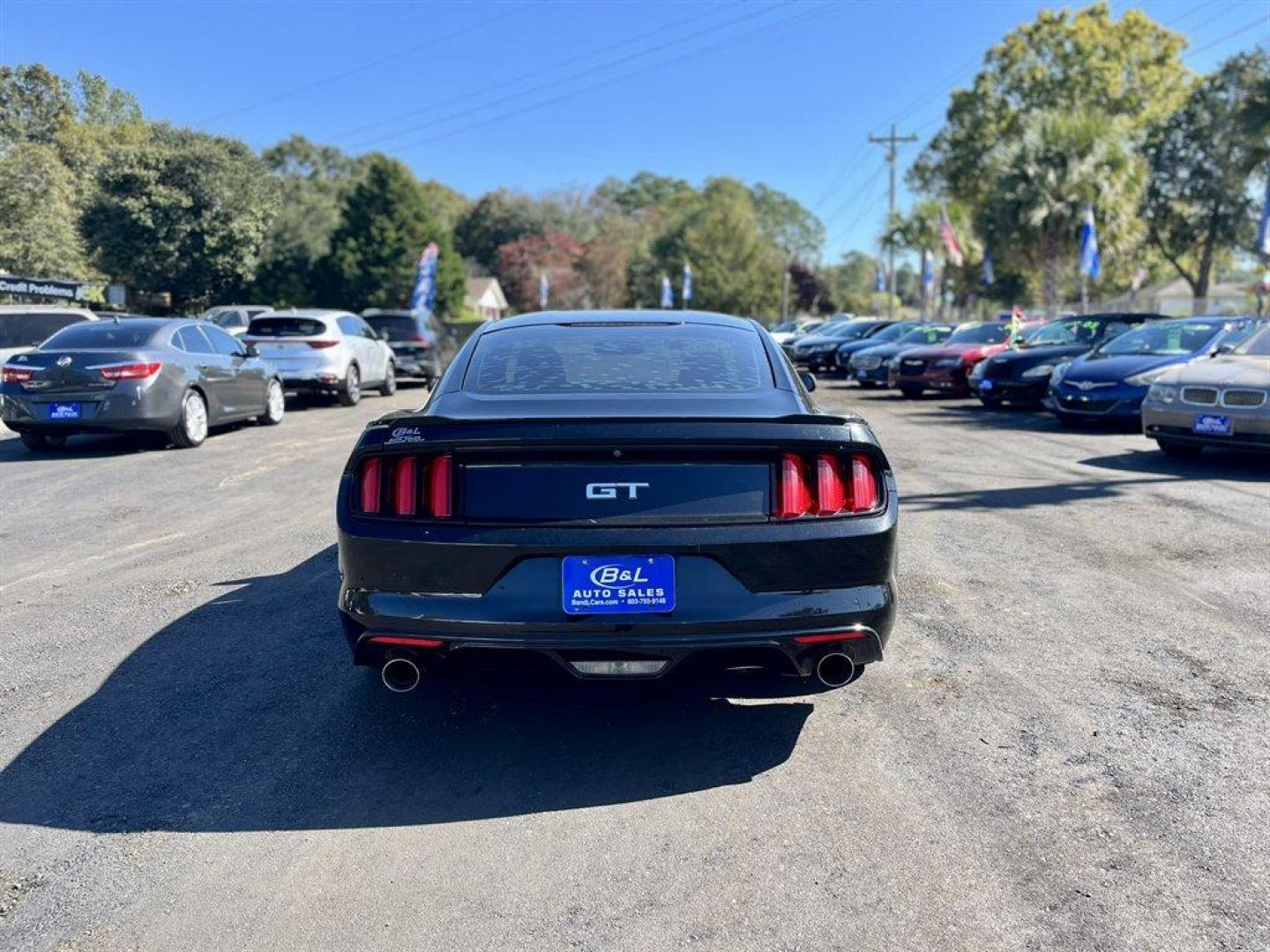 2017 Black /Black Ford Mustang (1FA6P8CF0H5) with an 5.0l V8 SFI 5.0l engine, Manual transmission, located at 745 East Steele Rd., West Columbia, SC, 29170, (803) 755-9148, 33.927212, -81.148483 - Special Internet Price! 2017 Ford Mustang With AM/FM Stereo, 2 LCD Monitors In The Front, Manual Air Conditioning, Cruise Control, Cloth Sport Bucket Seats, Remote Keyless Entry, 6-Speed Manual, Powered Windows, Powered Door Locks, Plus More! - Photo#3