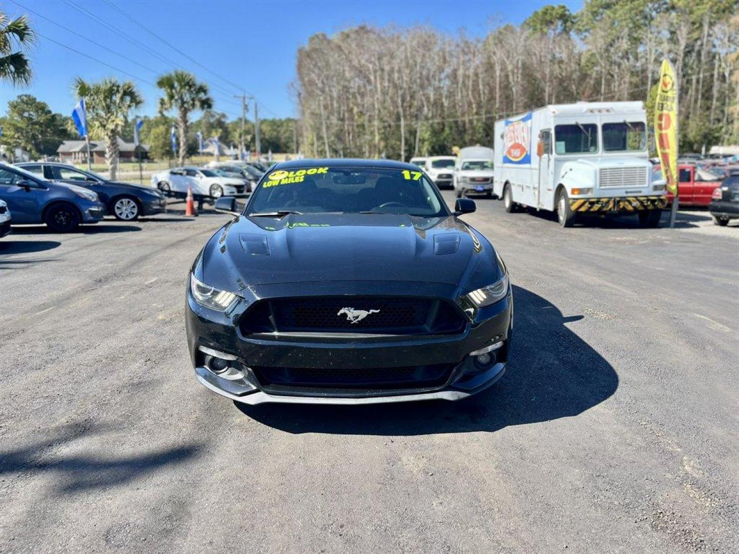 2017 Black /Black Ford Mustang (1FA6P8CF0H5) with an 5.0l V8 SFI 5.0l engine, Manual transmission, located at 745 East Steele Rd., West Columbia, SC, 29170, (803) 755-9148, 33.927212, -81.148483 - Special Internet Price! 2017 Ford Mustang With AM/FM Stereo, 2 LCD Monitors In The Front, Manual Air Conditioning, Cruise Control, Cloth Sport Bucket Seats, Remote Keyless Entry, 6-Speed Manual, Powered Windows, Powered Door Locks, Plus More! - Photo#7