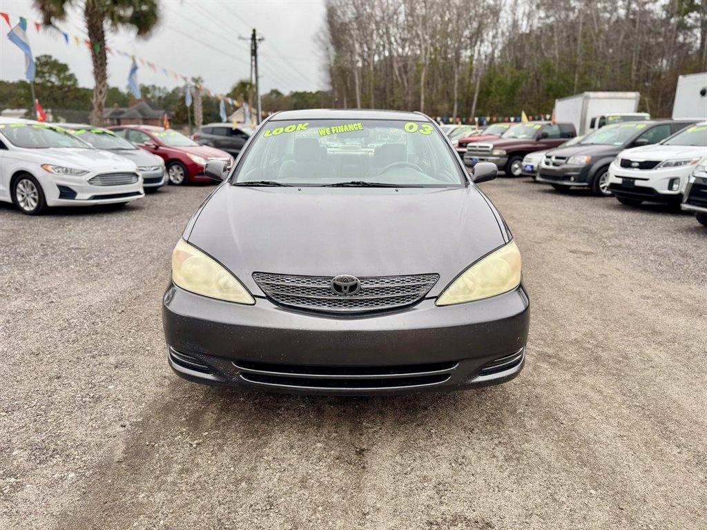 2003 Grey /Grey Toyota Camry (4T1BE32K43U) with an 2.4l I-4 EFI Dohc 2.4l engine, Automatic transmission, located at 745 East Steele Rd., West Columbia, SC, 29170, (803) 755-9148, 33.927212, -81.148483 - Special Internet Price! 2003 Toyota Camry LE - Photo#1
