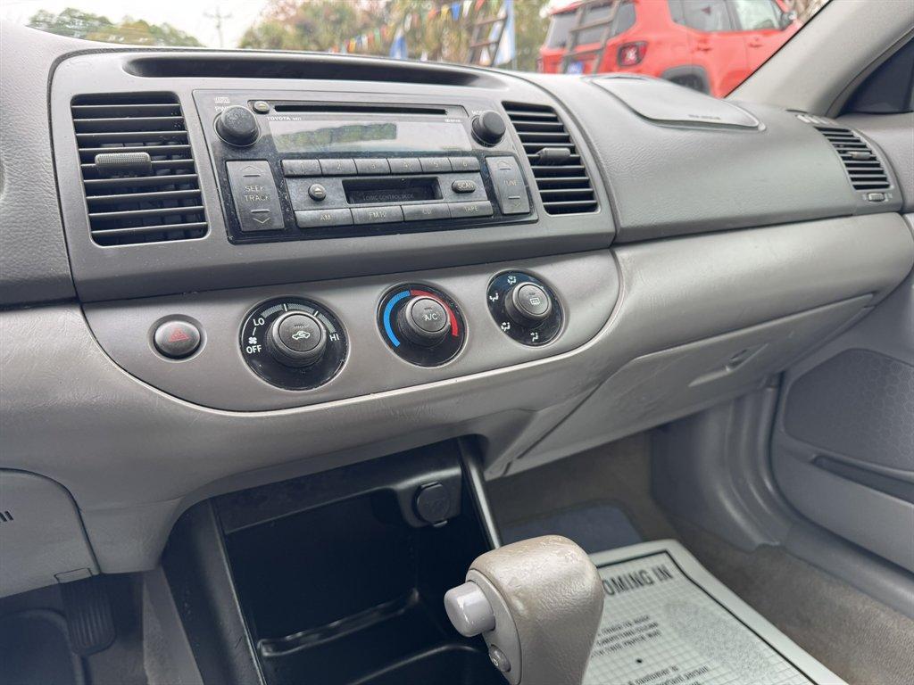 2003 Grey /Grey Toyota Camry (4T1BE32K43U) with an 2.4l I-4 EFI Dohc 2.4l engine, Automatic transmission, located at 745 East Steele Rd., West Columbia, SC, 29170, (803) 755-9148, 33.927212, -81.148483 - Special Internet Price! 2003 Toyota Camry LE - Photo#11