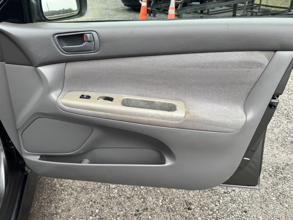 2003 Grey /Grey Toyota Camry (4T1BE32K43U) with an 2.4l I-4 EFI Dohc 2.4l engine, Automatic transmission, located at 745 East Steele Rd., West Columbia, SC, 29170, (803) 755-9148, 33.927212, -81.148483 - Special Internet Price! 2003 Toyota Camry LE - Photo#19