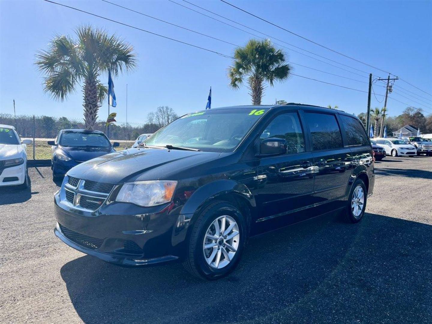 2016 Black /Black Dodge Grand Caravan (2C4RDGCGXGR) with an 3.6l V6 MPI Dohc VVT Flex engine, Automatic transmission, located at 745 East Steele Rd., West Columbia, SC, 29170, (803) 755-9148, 33.927212, -81.148483 - Special Internet Price! 2016 Dodge Grand Caravan - Photo#0