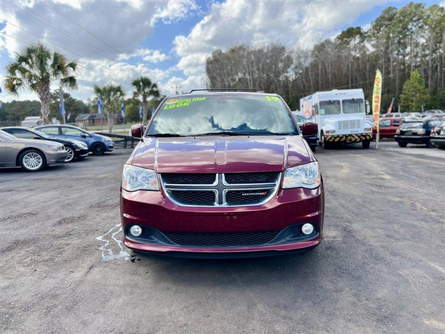 2019 Red /Black Dodge Grand Caravan (2C4RDGCG6KR) with an 3.6l V6 MPI Dohc VVT Flex engine, Automatic transmission, located at 745 East Steele Rd., West Columbia, SC, 29170, (803) 755-9148, 33.927212, -81.148483 - Special Internet Price! 2019 Dodge Grand Caravan With AM/FM Radio, 1 LCD Monitor In The Front, Uconnect, Cruise Control, Leather Interior, Bucket Front Seats, 2nd Row Stow 'N Go Bucket Seats, 3nd Row Stow 'N Go Bench Seats, Powered Slide Side Doors, Powered Liftgate, Powered Windows, Powered Door Lo - Photo#7