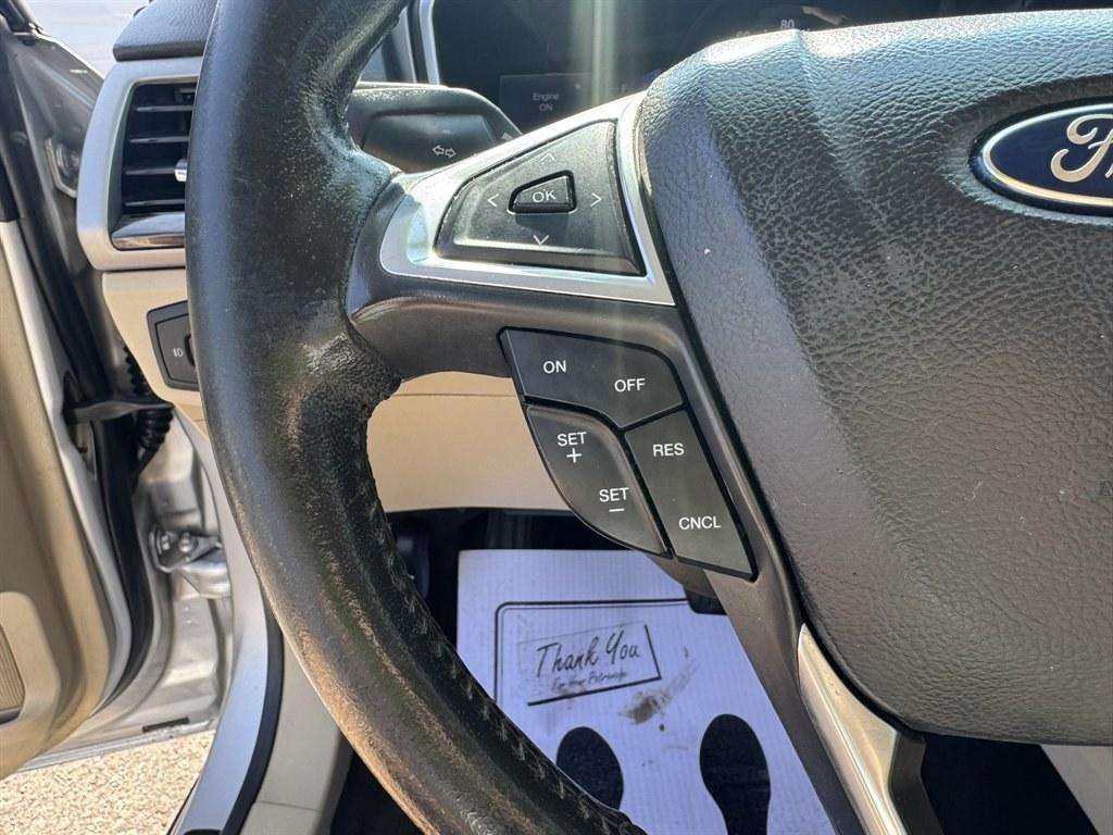 2014 Silver /Tan Ford Fusion (3FA6P0HDXER) with an 1.5l I-4 DI Dohc Ecoboost engine, Automatic transmission, located at 745 East Steele Rd., West Columbia, SC, 29170, (803) 755-9148, 33.927212, -81.148483- Photo#8