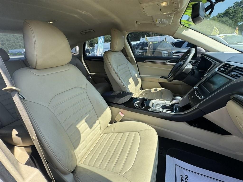 2014 Silver /Tan Ford Fusion (3FA6P0HDXER) with an 1.5l I-4 DI Dohc Ecoboost engine, Automatic transmission, located at 745 East Steele Rd., West Columbia, SC, 29170, (803) 755-9148, 33.927212, -81.148483- Photo#25
