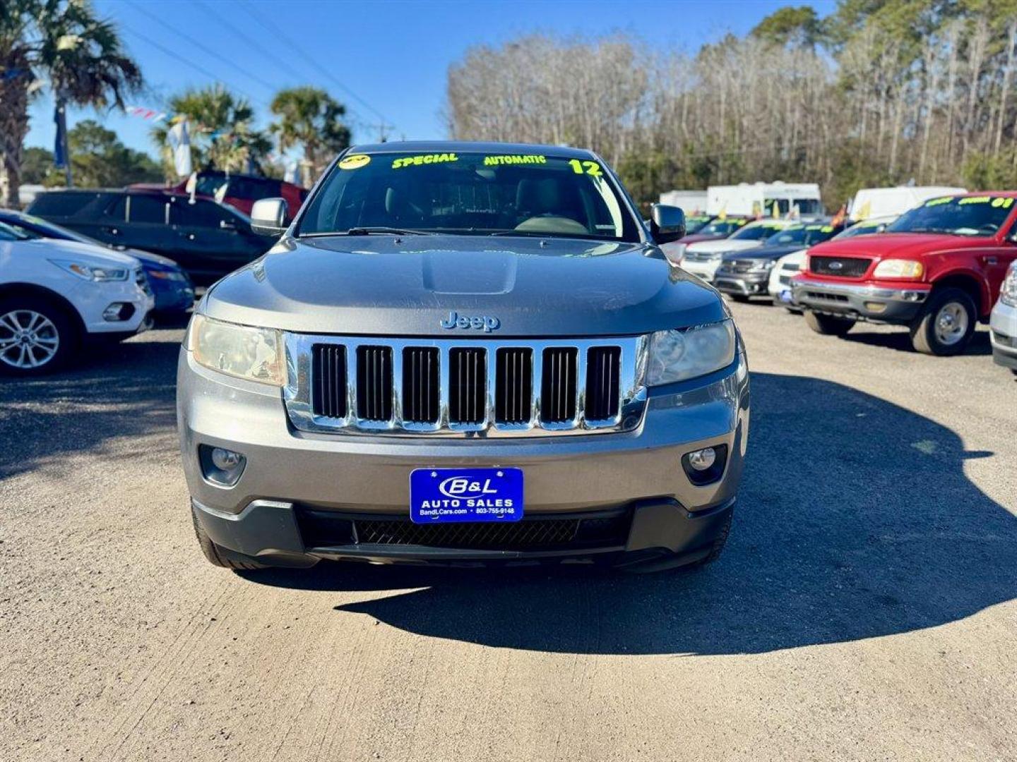 2012 Grey /Grey Jeep Grand Cherokee (1C4RJEAGXCC) with an 3.6l V6 MPI Dohc VVT Flex engine, Automatic transmission, located at 745 East Steele Rd., West Columbia, SC, 29170, (803) 755-9148, 33.927212, -81.148483 - Special Internet Price! 2012 Jeep Grand Cherokee - Photo#1
