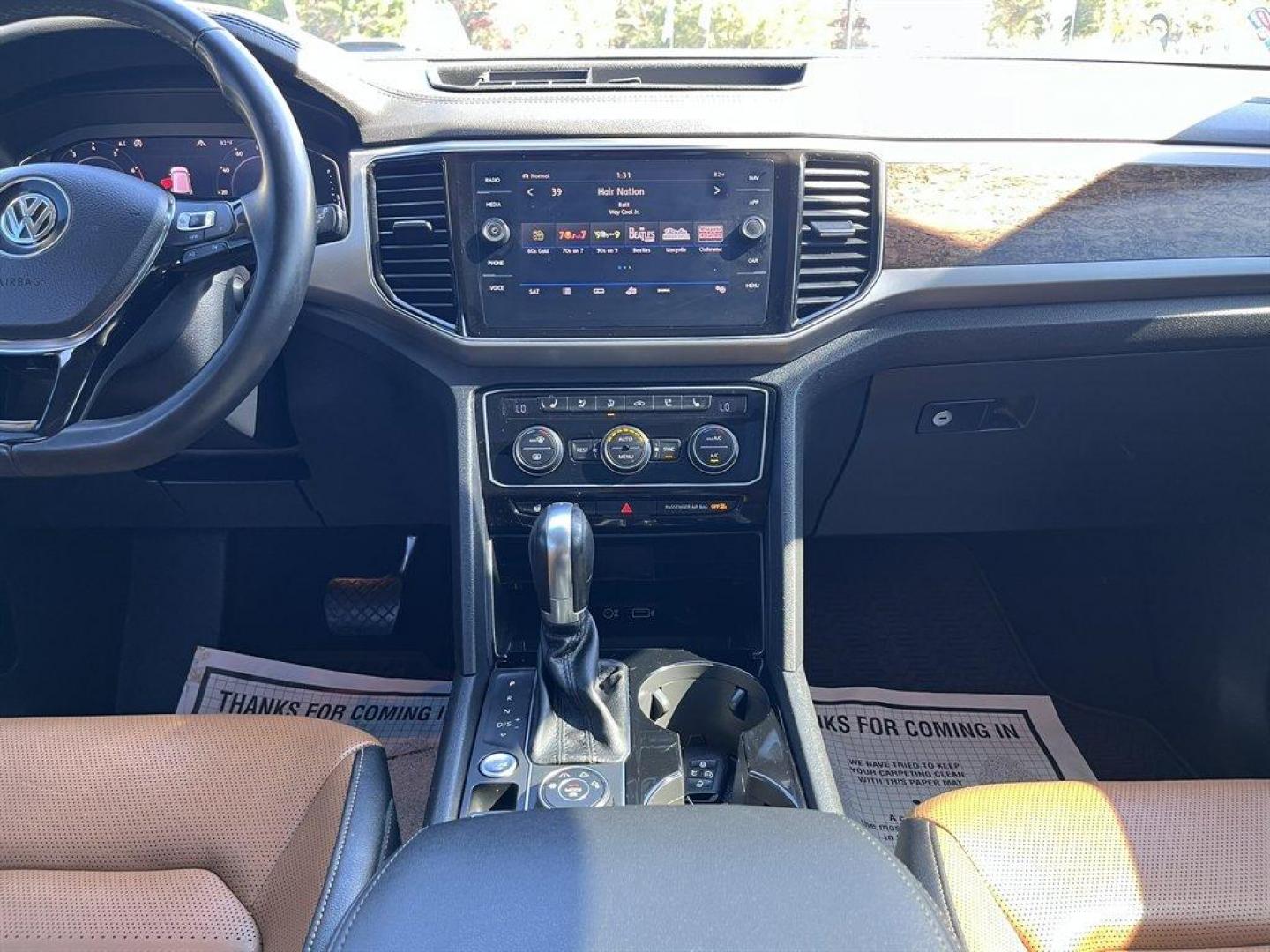 2019 Black /Brown Volkswagen Atlas (1V2NR2CA7KC) with an 3.6l V6 FSI Dohc 3.6l engine, Automatic transmission, located at 745 East Steele Rd., West Columbia, SC, 29170, (803) 755-9148, 33.927212, -81.148483 - Special Internet Price! 2019 Volkswagen Atlas With AM/FM/HD Radio, Bluetooth Connectivity, Discover Media 8.0 Touchscreen, Navigation, Backup Camera, Cruise Control, Dual Zone Front Automatic Air Conditioning, Remote Keyless Entry, Leather Interior, Third Row Seating, Power Liftgate, Powered Windows - Photo#14