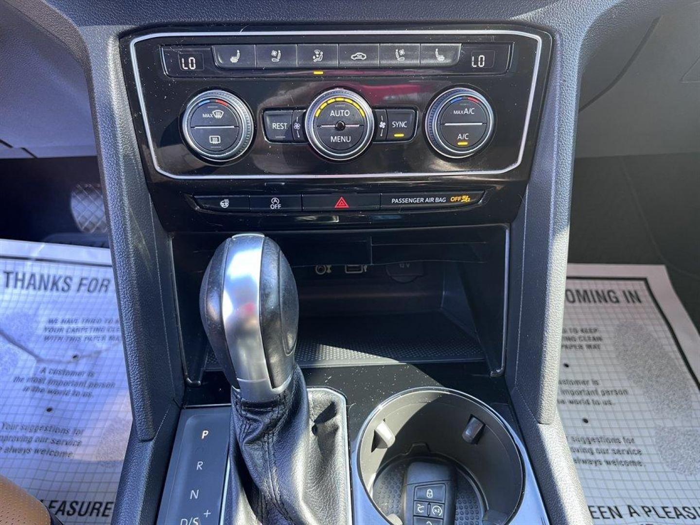 2019 Black /Brown Volkswagen Atlas (1V2NR2CA7KC) with an 3.6l V6 FSI Dohc 3.6l engine, Automatic transmission, located at 745 East Steele Rd., West Columbia, SC, 29170, (803) 755-9148, 33.927212, -81.148483 - Special Internet Price! 2019 Volkswagen Atlas With AM/FM/HD Radio, Bluetooth Connectivity, Discover Media 8.0 Touchscreen, Navigation, Backup Camera, Cruise Control, Dual Zone Front Automatic Air Conditioning, Remote Keyless Entry, Leather Interior, Third Row Seating, Power Liftgate, Powered Windows - Photo#19