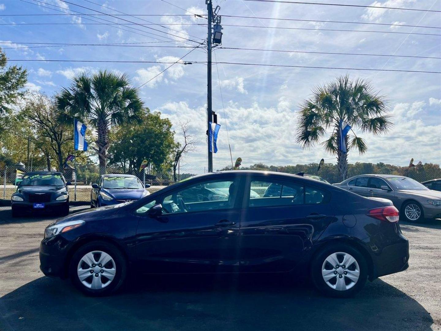 2018 Purple /Black Kia Forte (3KPFK4A75JE) with an 2.0l I-4 MPI Dohc 2.0l engine, Automatic transmission, located at 745 East Steele Rd., West Columbia, SC, 29170, (803) 755-9148, 33.927212, -81.148483 - Special Internet Price! 2018 Kia Forte with AM/FM Audio System, Manual Air Conditioning, Cruise Control, Keyless Entry, Woven Cloth Seats, Rear 60-40 Folding Bench Seats, Powered Windows, Powered Door Locks, Plus More! - Photo#1