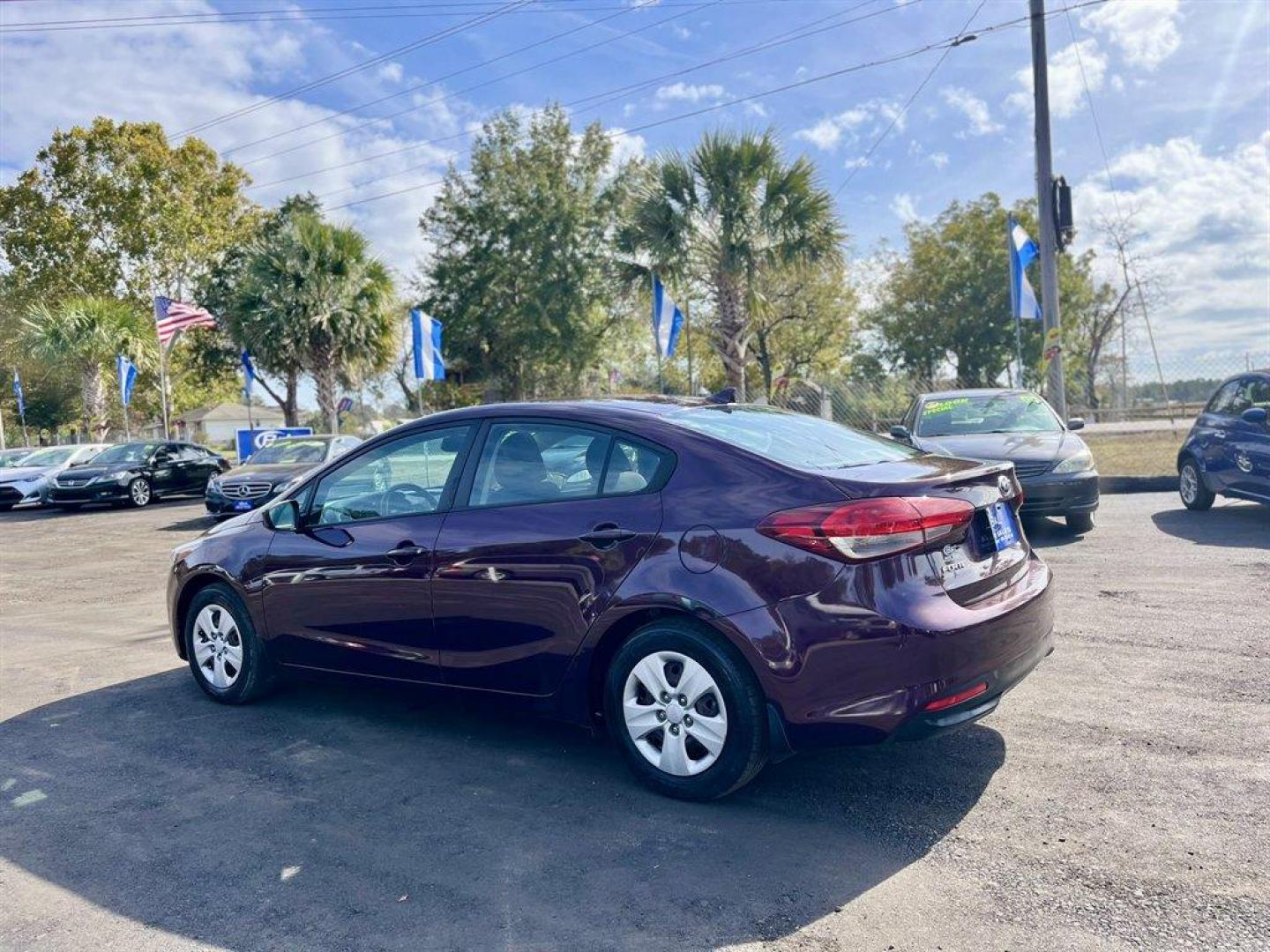 2018 Purple /Black Kia Forte (3KPFK4A75JE) with an 2.0l I-4 MPI Dohc 2.0l engine, Automatic transmission, located at 745 East Steele Rd., West Columbia, SC, 29170, (803) 755-9148, 33.927212, -81.148483 - Special Internet Price! 2018 Kia Forte with AM/FM Audio System, Manual Air Conditioning, Cruise Control, Keyless Entry, Woven Cloth Seats, Rear 60-40 Folding Bench Seats, Powered Windows, Powered Door Locks, Plus More! - Photo#2