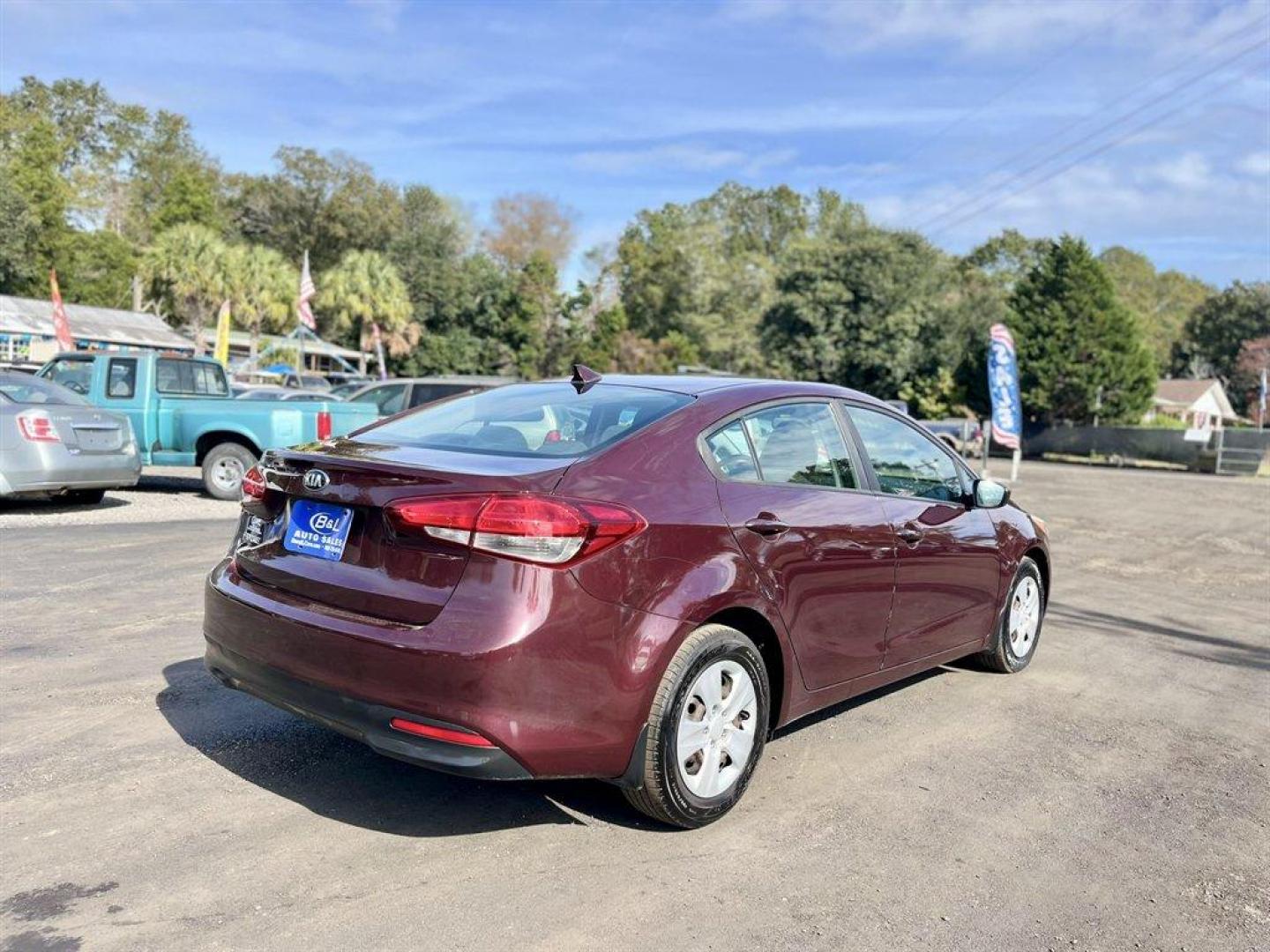 2018 Purple /Black Kia Forte (3KPFK4A75JE) with an 2.0l I-4 MPI Dohc 2.0l engine, Automatic transmission, located at 745 East Steele Rd., West Columbia, SC, 29170, (803) 755-9148, 33.927212, -81.148483 - Special Internet Price! 2018 Kia Forte with AM/FM Audio System, Manual Air Conditioning, Cruise Control, Keyless Entry, Woven Cloth Seats, Rear 60-40 Folding Bench Seats, Powered Windows, Powered Door Locks, Plus More! - Photo#4