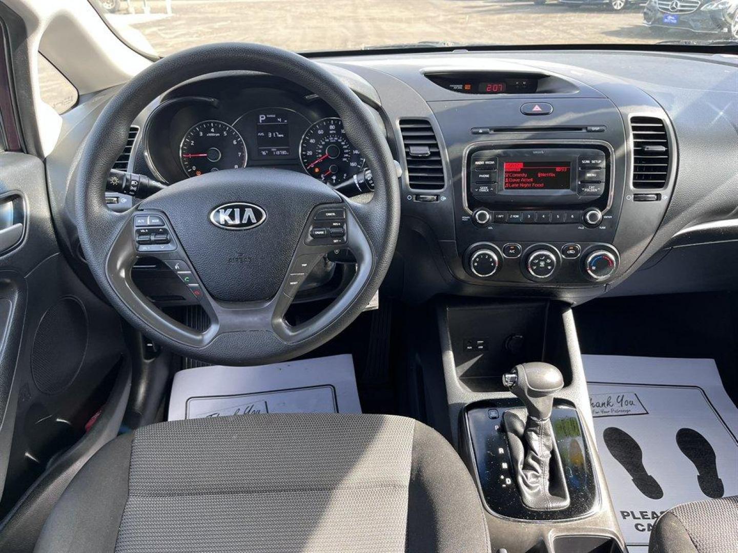 2018 Purple /Black Kia Forte (3KPFK4A75JE) with an 2.0l I-4 MPI Dohc 2.0l engine, Automatic transmission, located at 745 East Steele Rd., West Columbia, SC, 29170, (803) 755-9148, 33.927212, -81.148483 - Special Internet Price! 2018 Kia Forte with AM/FM Audio System, Manual Air Conditioning, Cruise Control, Keyless Entry, Woven Cloth Seats, Rear 60-40 Folding Bench Seats, Powered Windows, Powered Door Locks, Plus More! - Photo#8