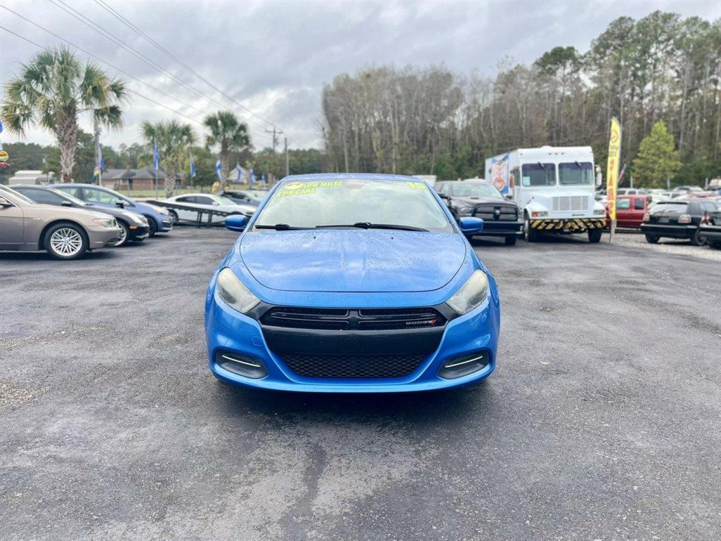 2015 Blue /Black Dodge Dart (1C3CDFAA5FD) with an 2.0l I-4 SFI Dohc 2.0l engine, Automatic transmission, located at 745 East Steele Rd., West Columbia, SC, 29170, (803) 755-9148, 33.927212, -81.148483 - Photo#7